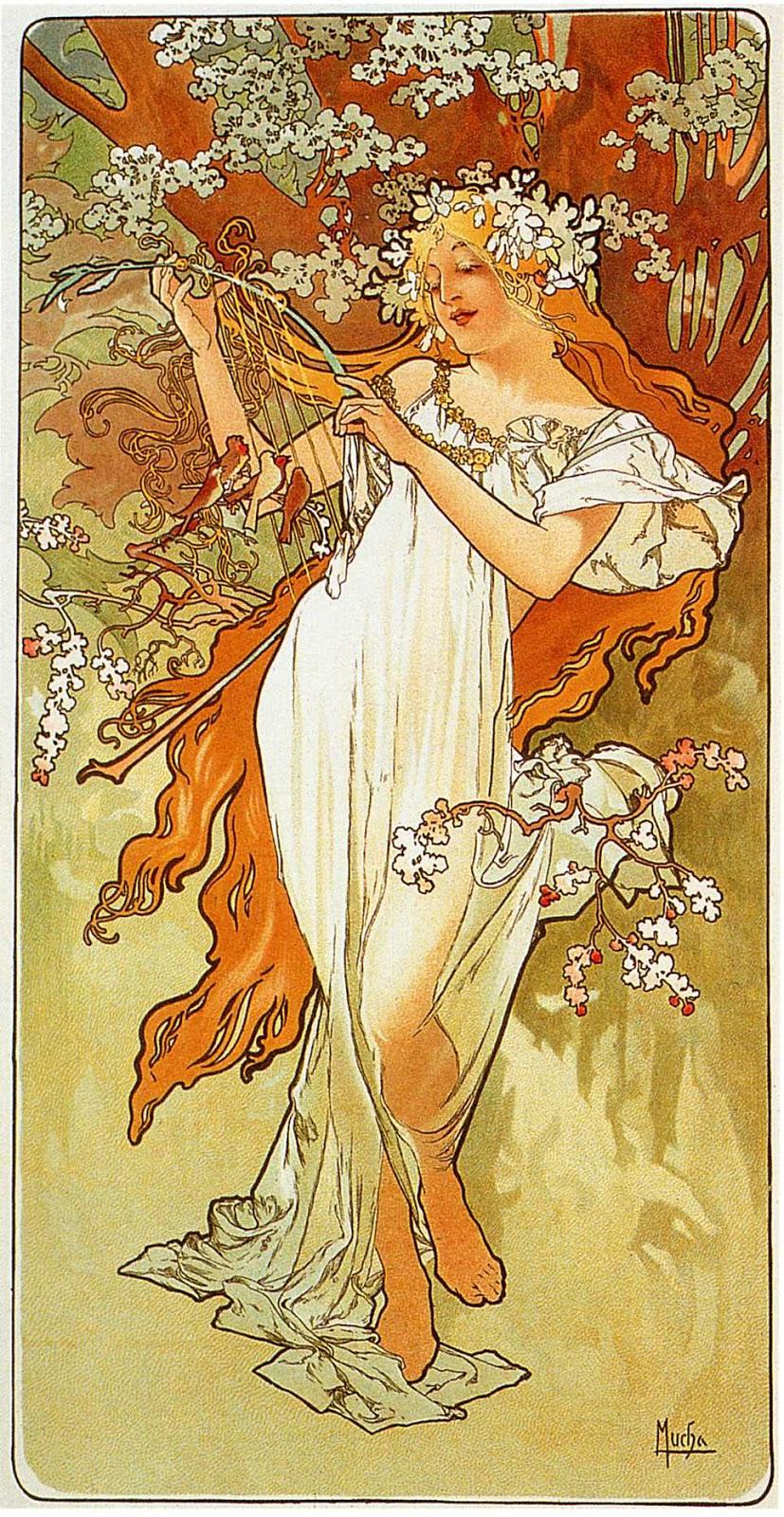 WD 13. Image Popular, Alphonse Mucha
