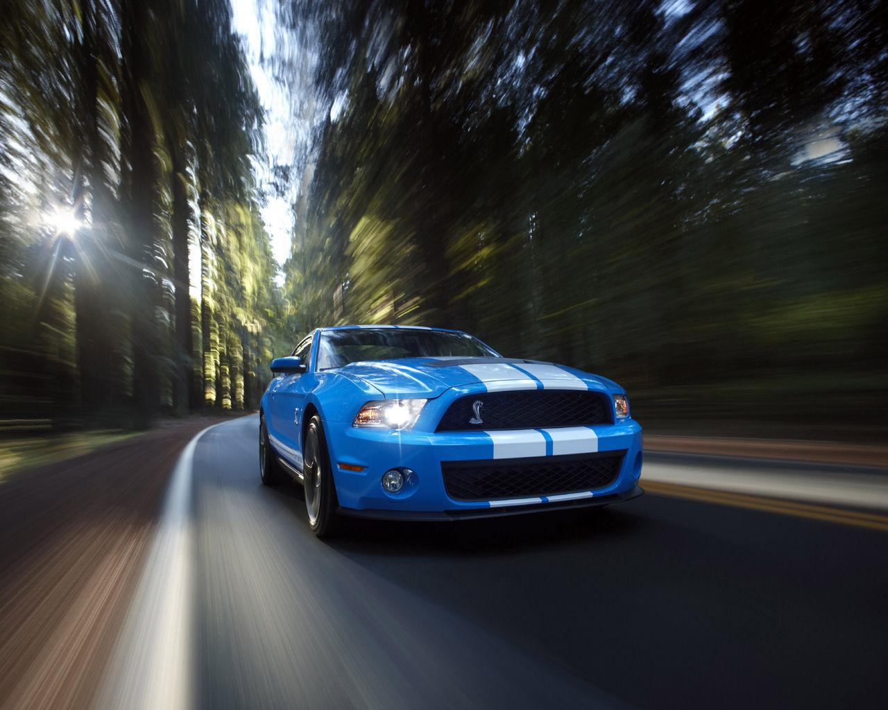 Ford Mustang, Shelby GT Convertible 1280x1024