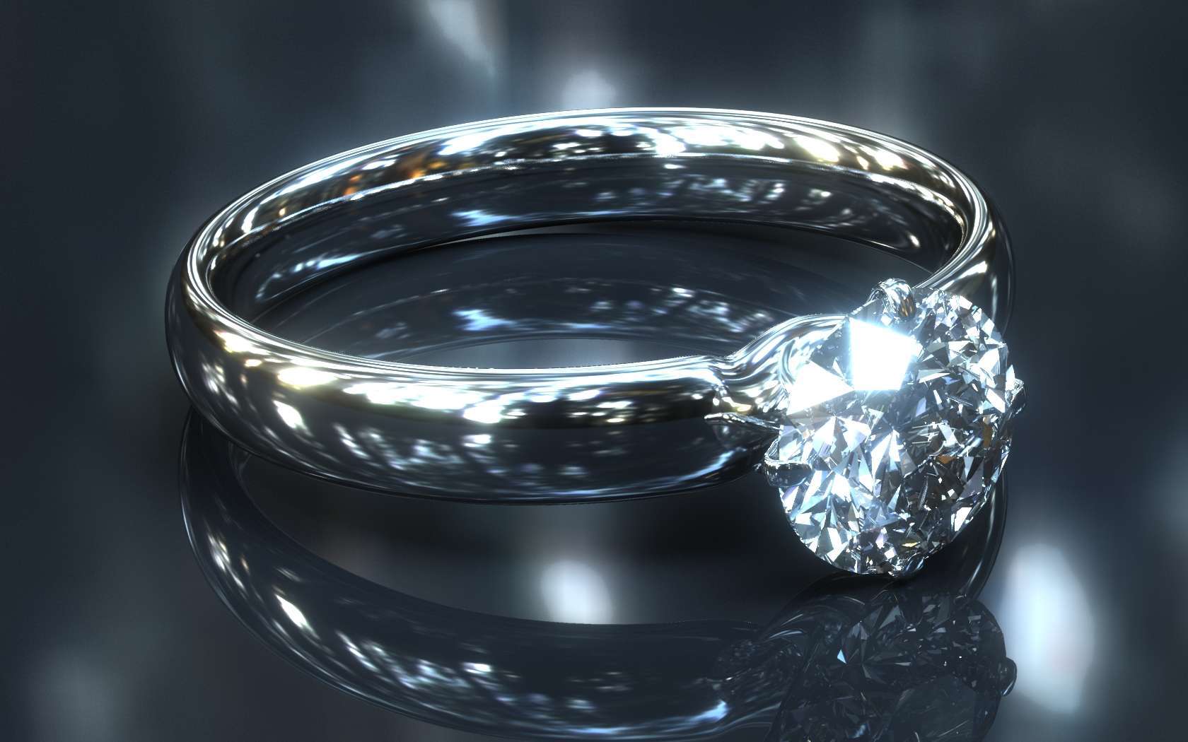 Diamond Engagement Ring High Definition Wallpaper Cool Desktop Background Photographs Widescreen Download