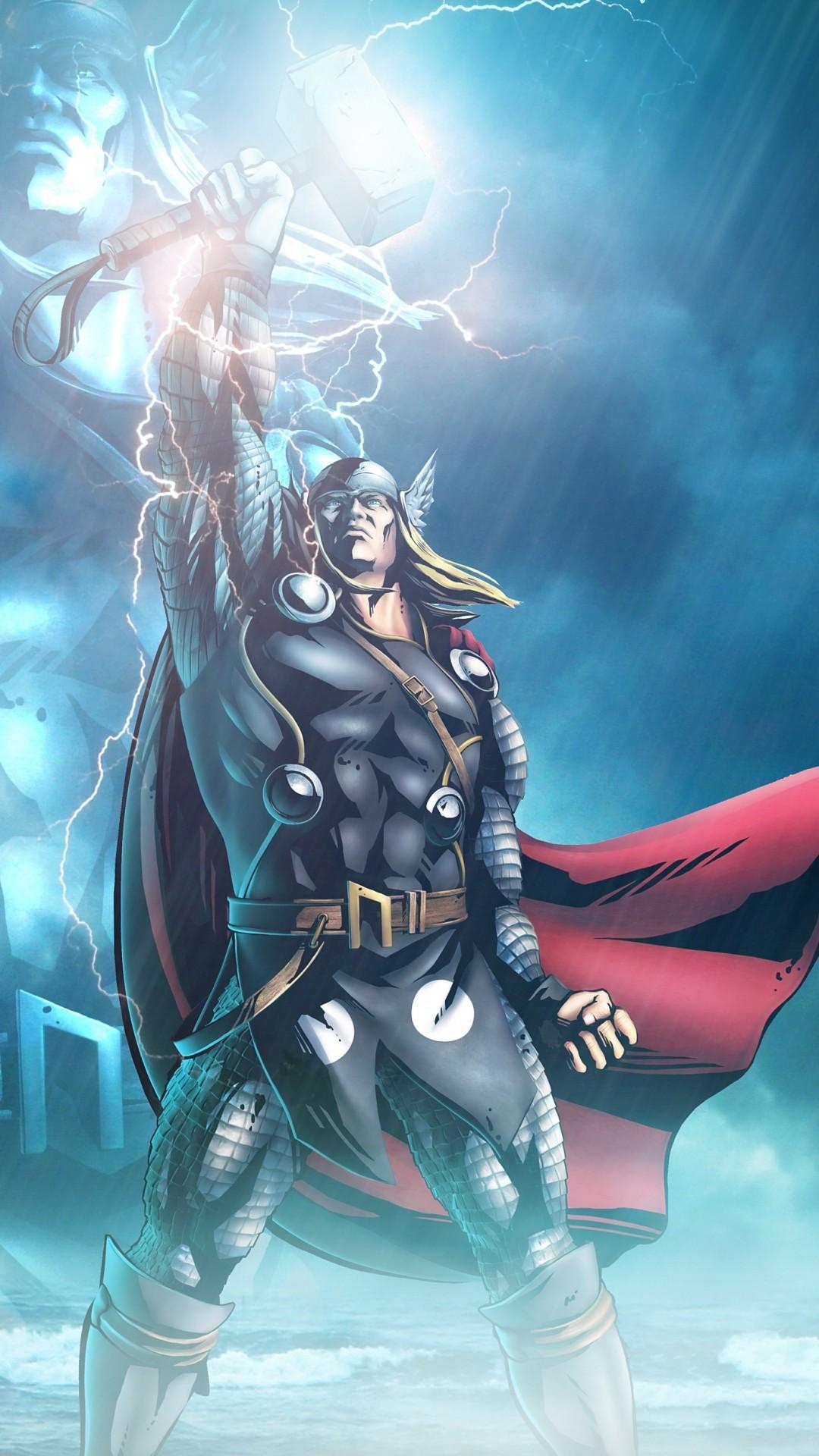 Thor iPhone Wallpaper