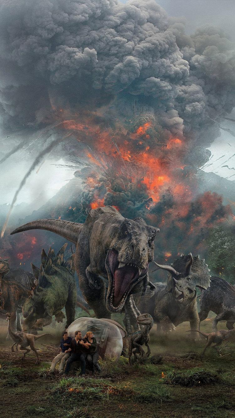 Jurassic Park iPhone Wallpaper World Fallen Kingdom