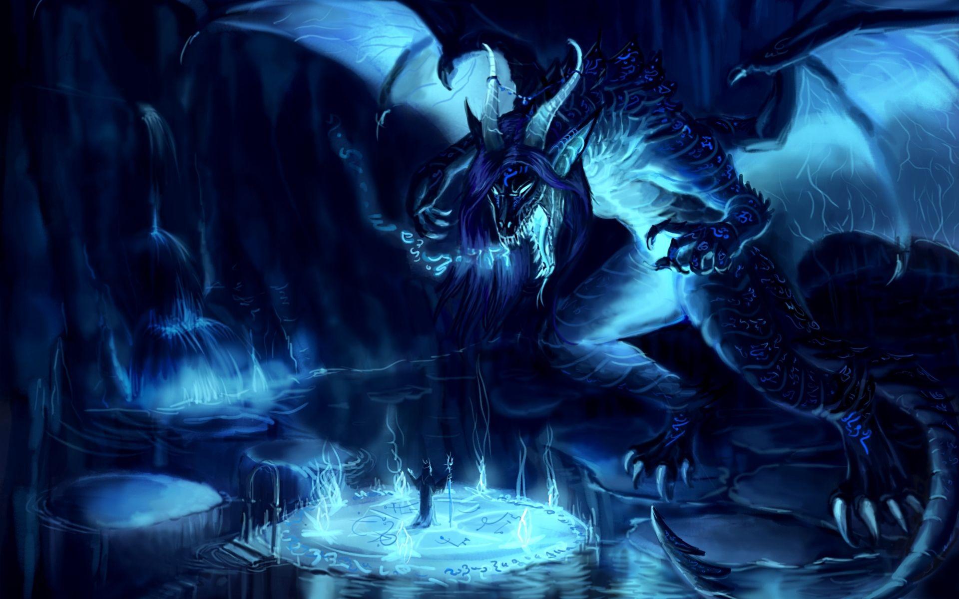 blue dragon w Google. Blue dragon, Lightning dragon, Fantasy dragon