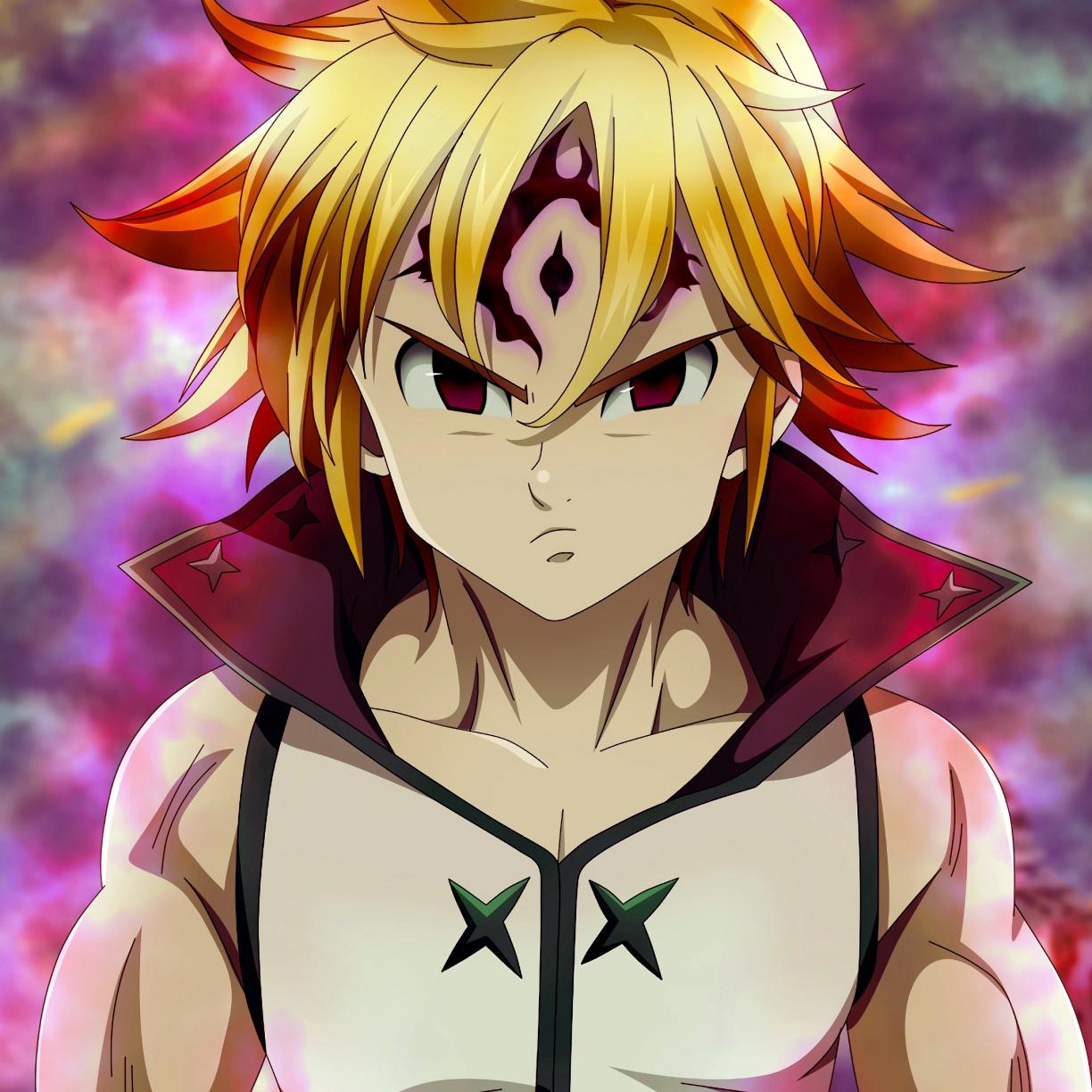 Desktop wallpapers angry, anime boy, meliodas, hd image, picture.