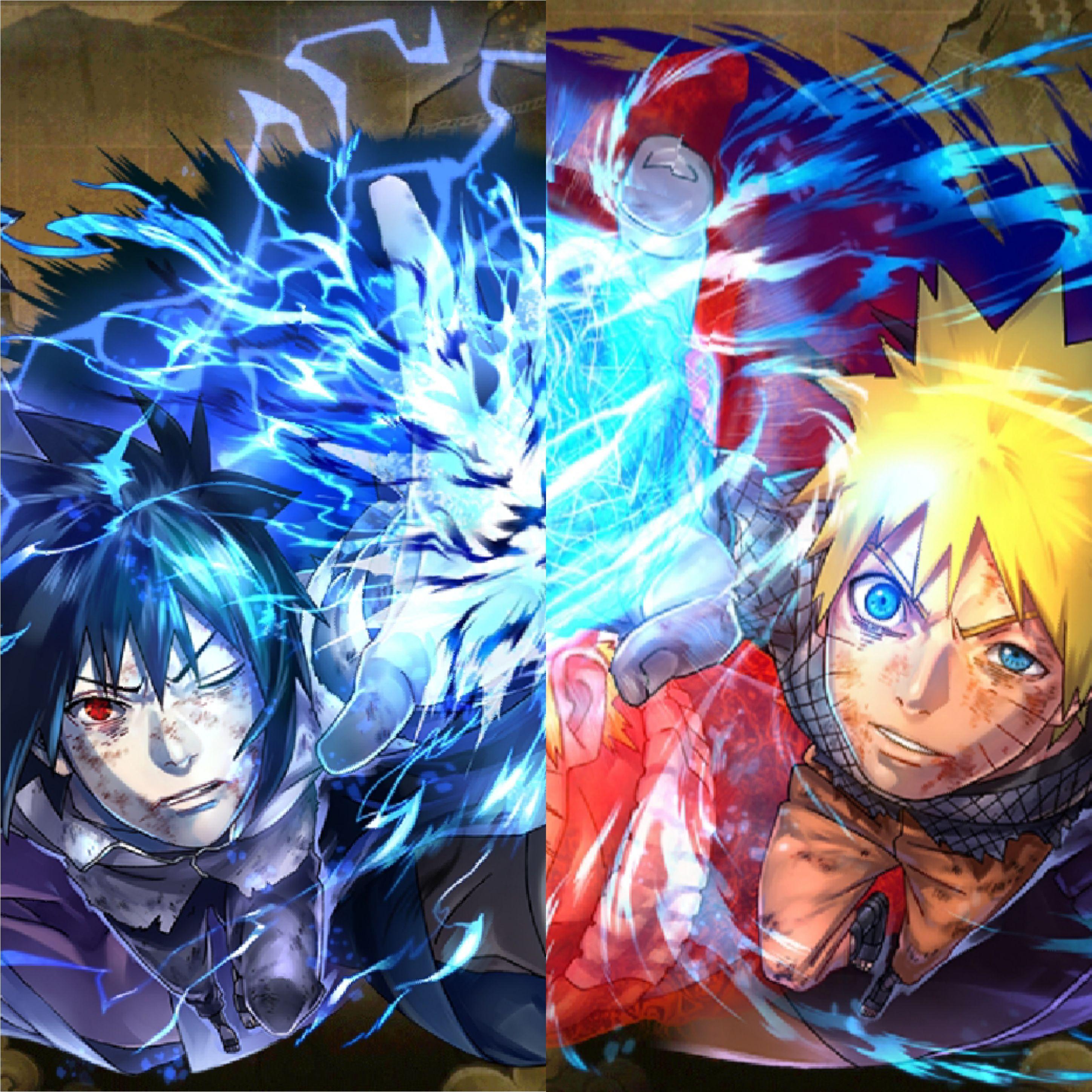 Naruto Collage Phone Wallpaper