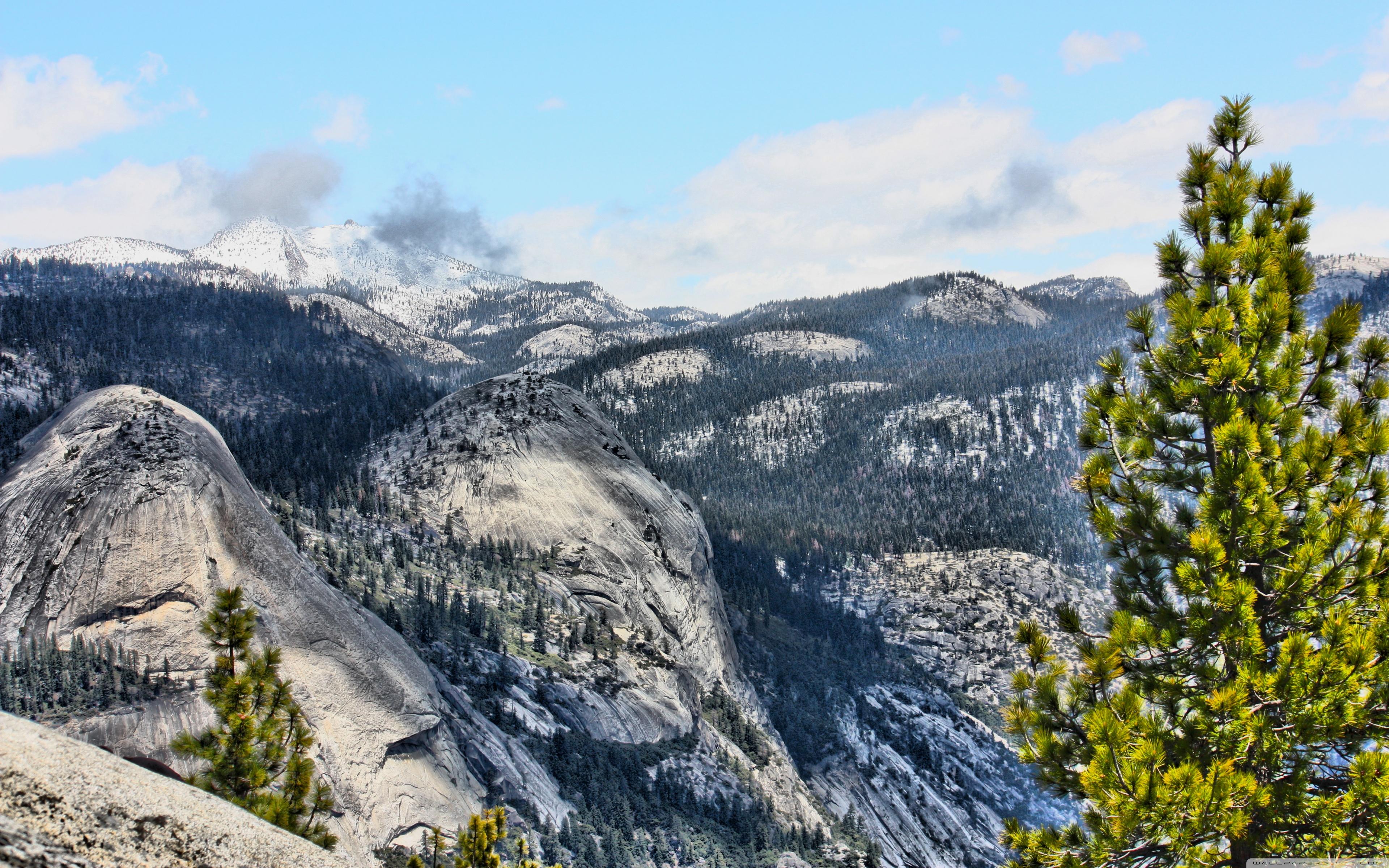 Yosemite National Park Glacier Point Ultra HD Desktop