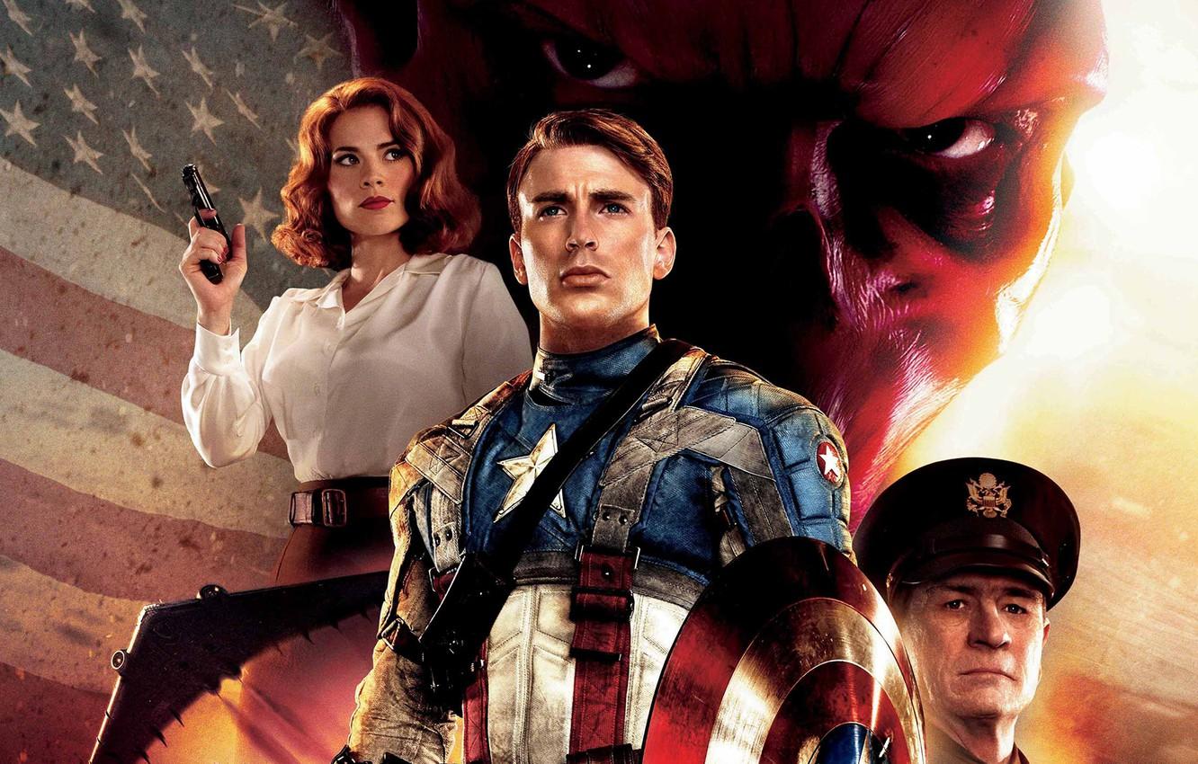 Wallpaper Captain America, Red Skull, Chris Evans, Hugo