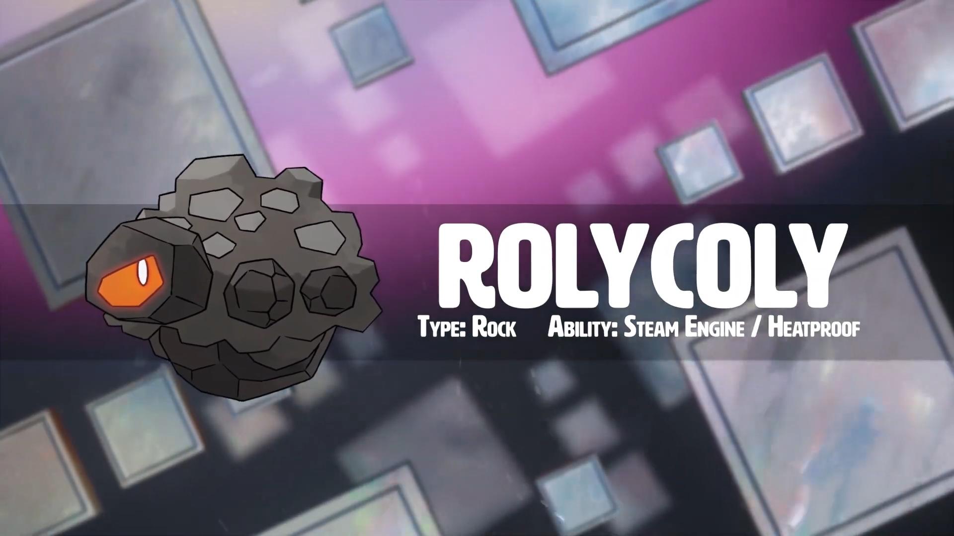 Rolycoly evolutions were shown in new Pokémon Sword
