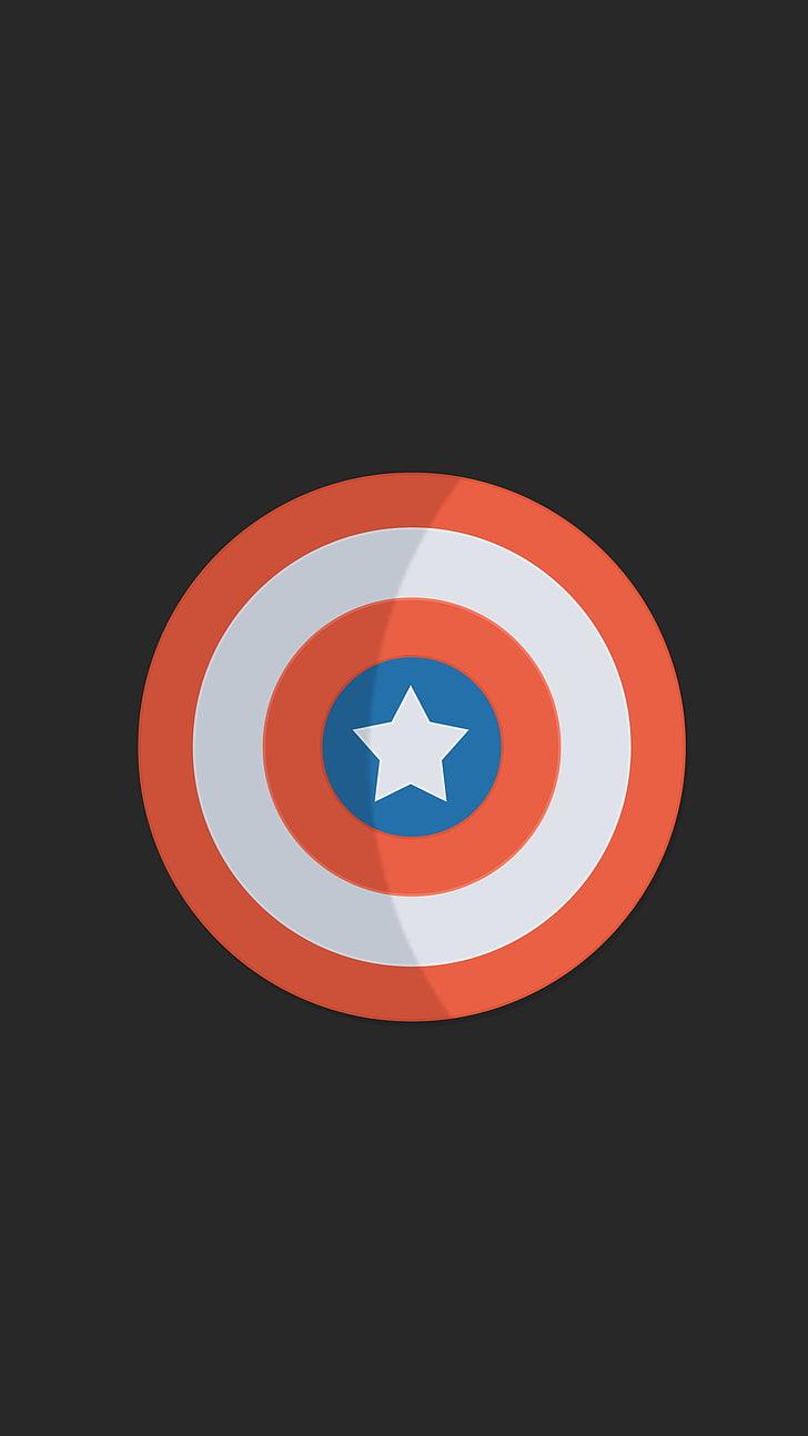 Captain America Minimal Wallpapers - Wallpaper Cave