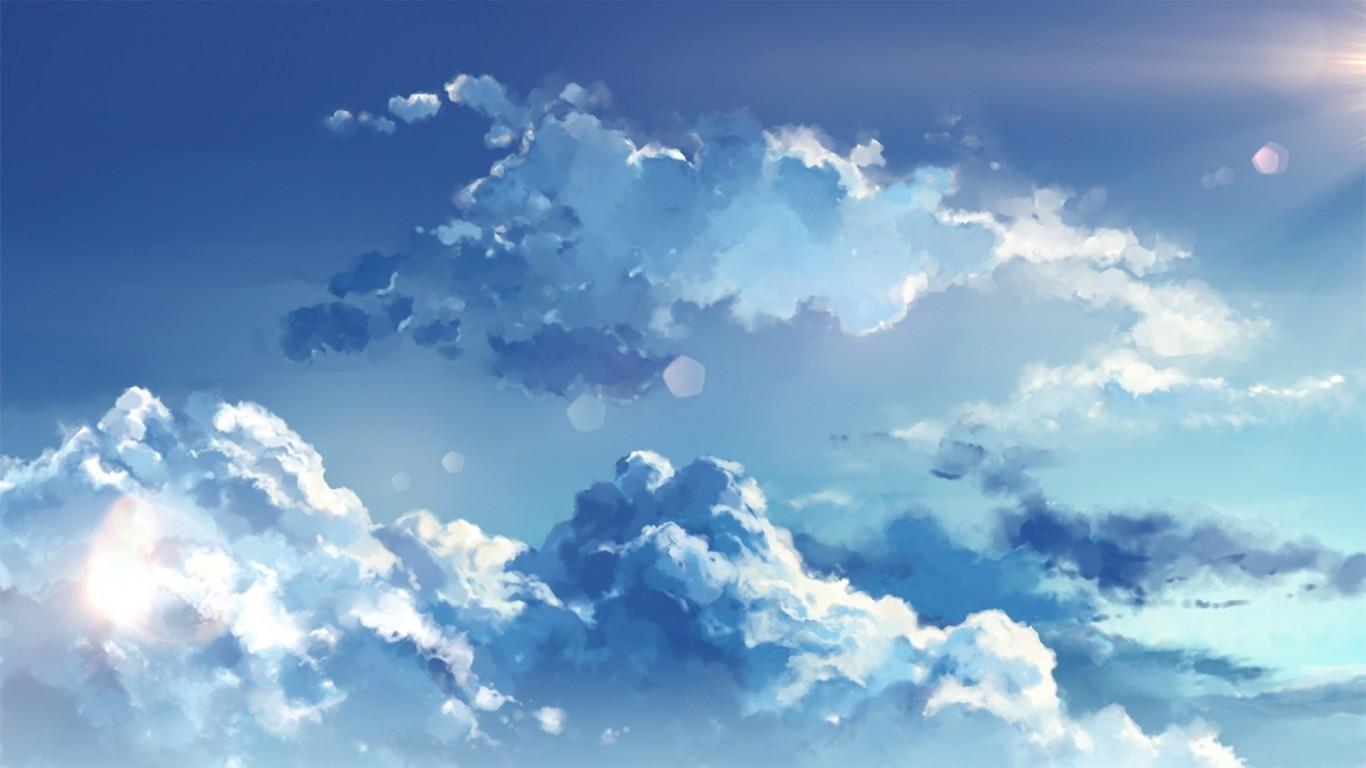 Aesthetic Sky Anime Wallpapers - Wallpaper Cave