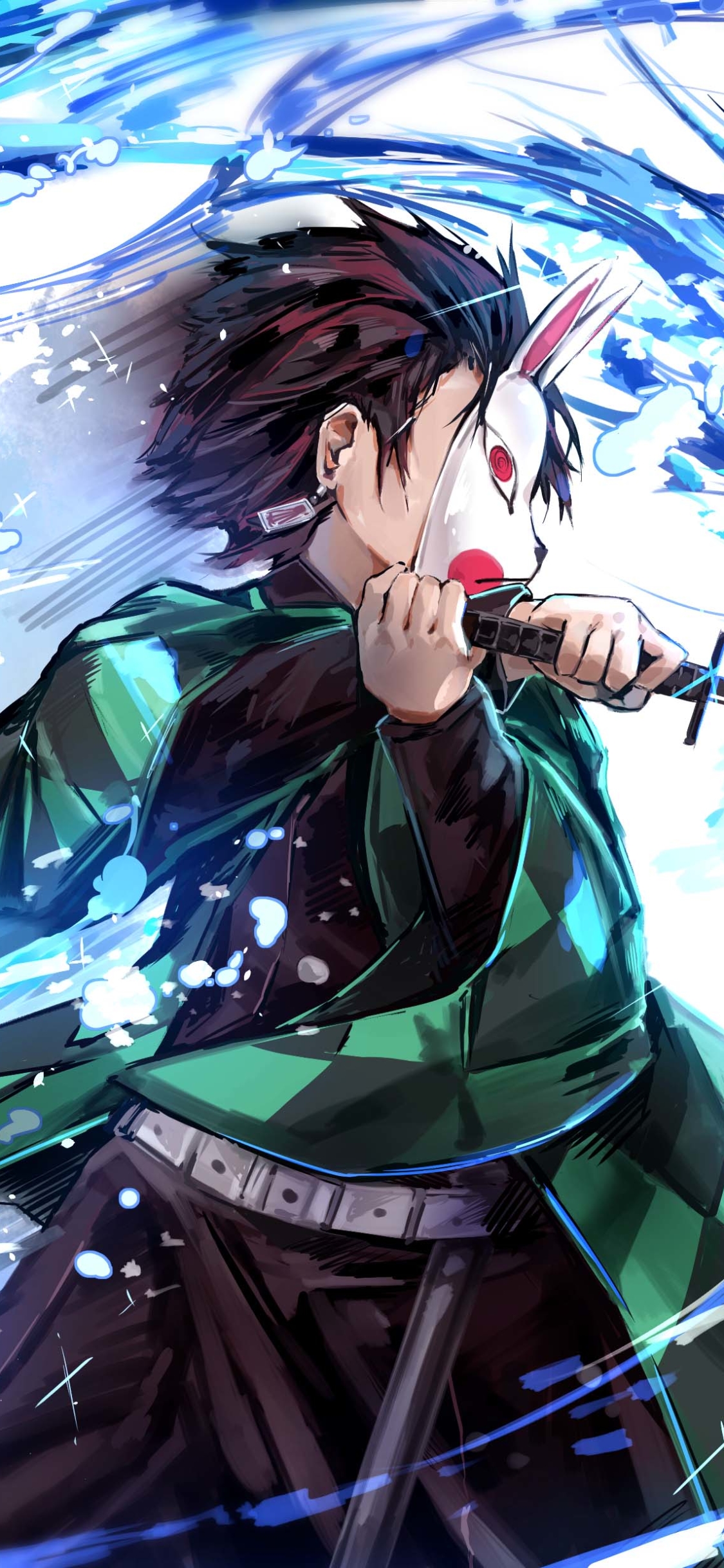 Anime Demon Slayer: Kimetsu No Yaiba (1125x2436) Wallpaper