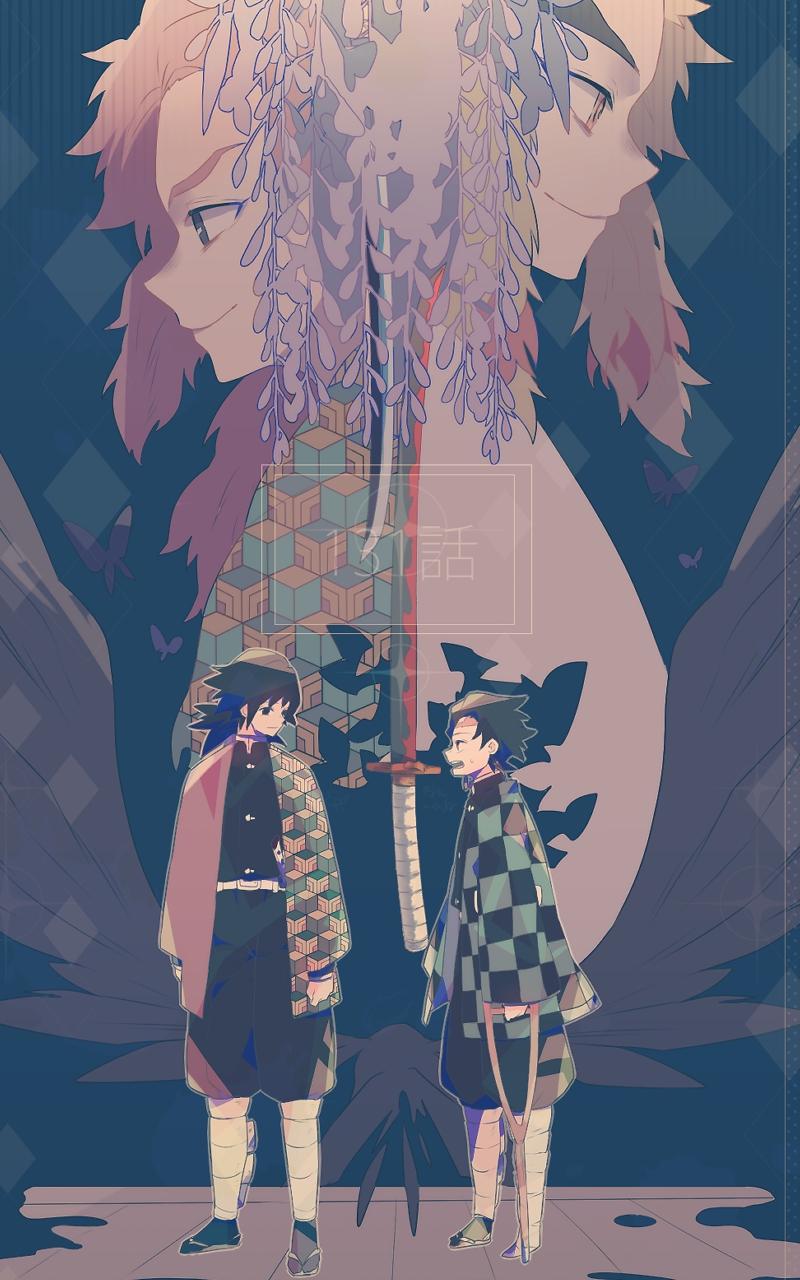 Anime Demon Slayer: Kimetsu No Yaiba (800x1280) Wallpaper