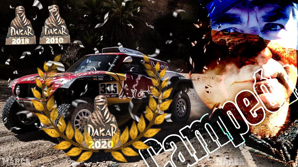Carlos Sainz 2020 Dakar Rally wallpaper