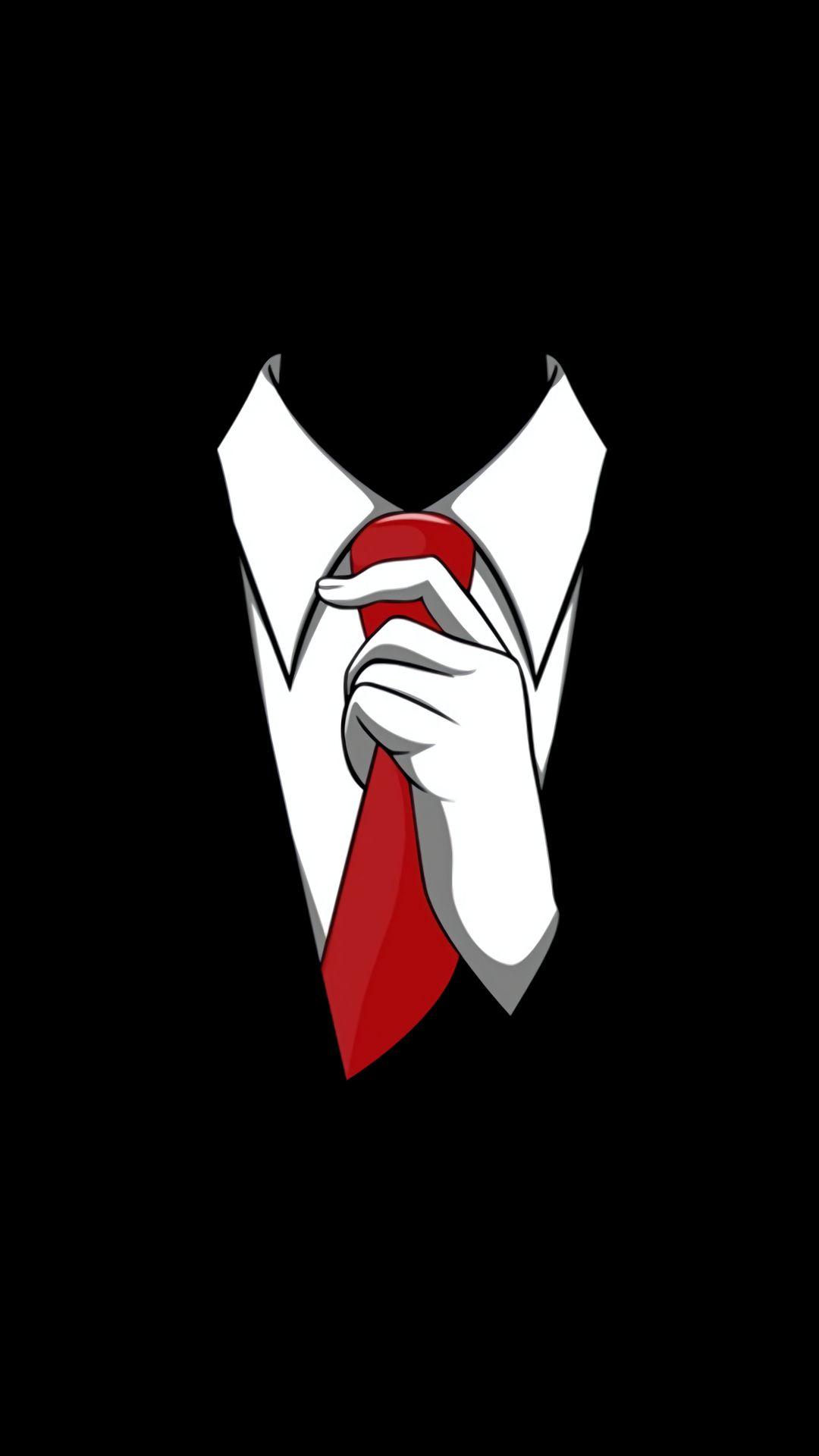 Red tie to see more creative wallpaper!