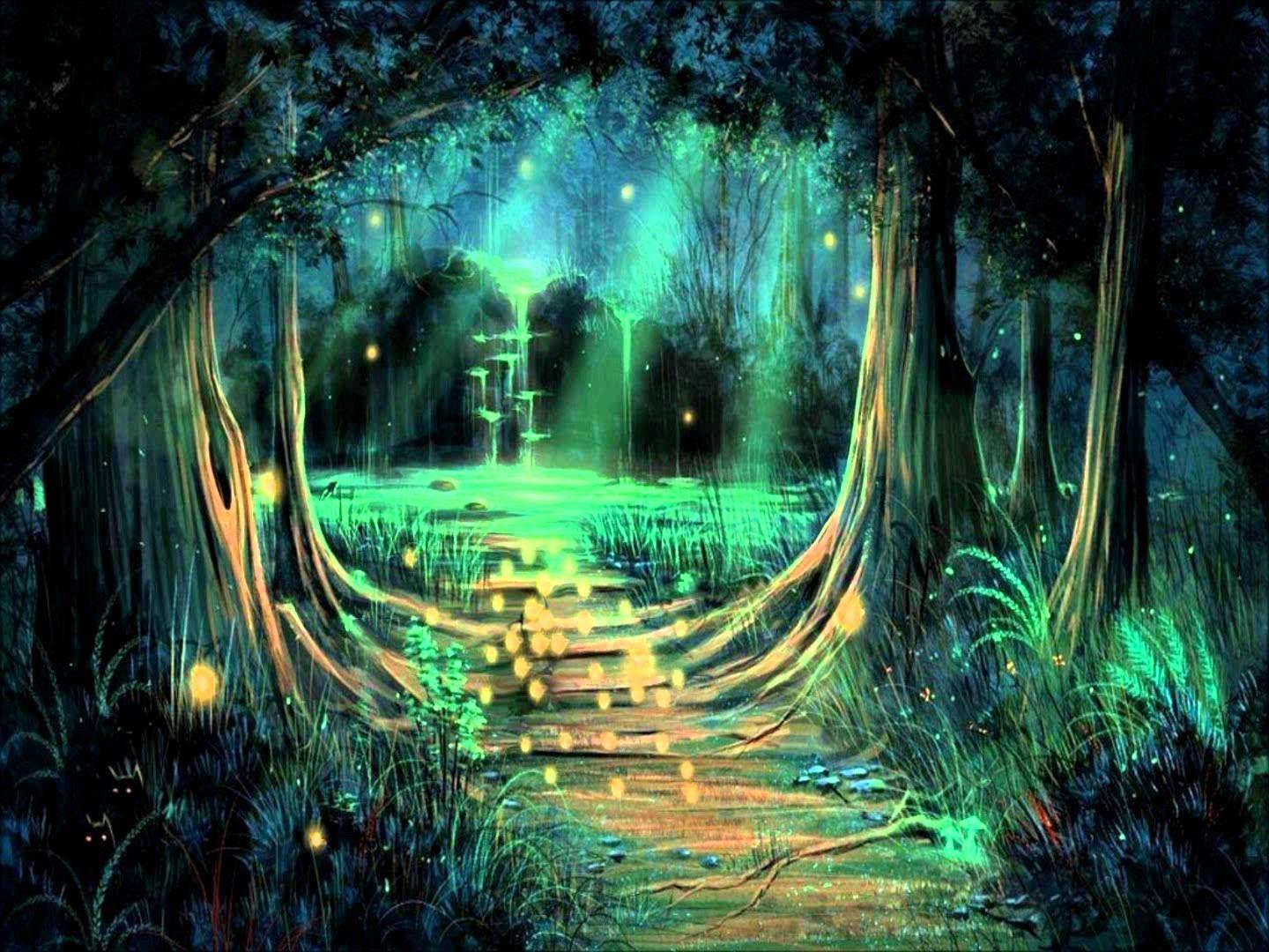 Image result for enchanted forest background