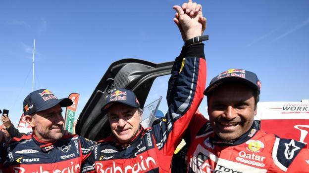 Carlos Sainz 2020 Dakar Rally wallpaper