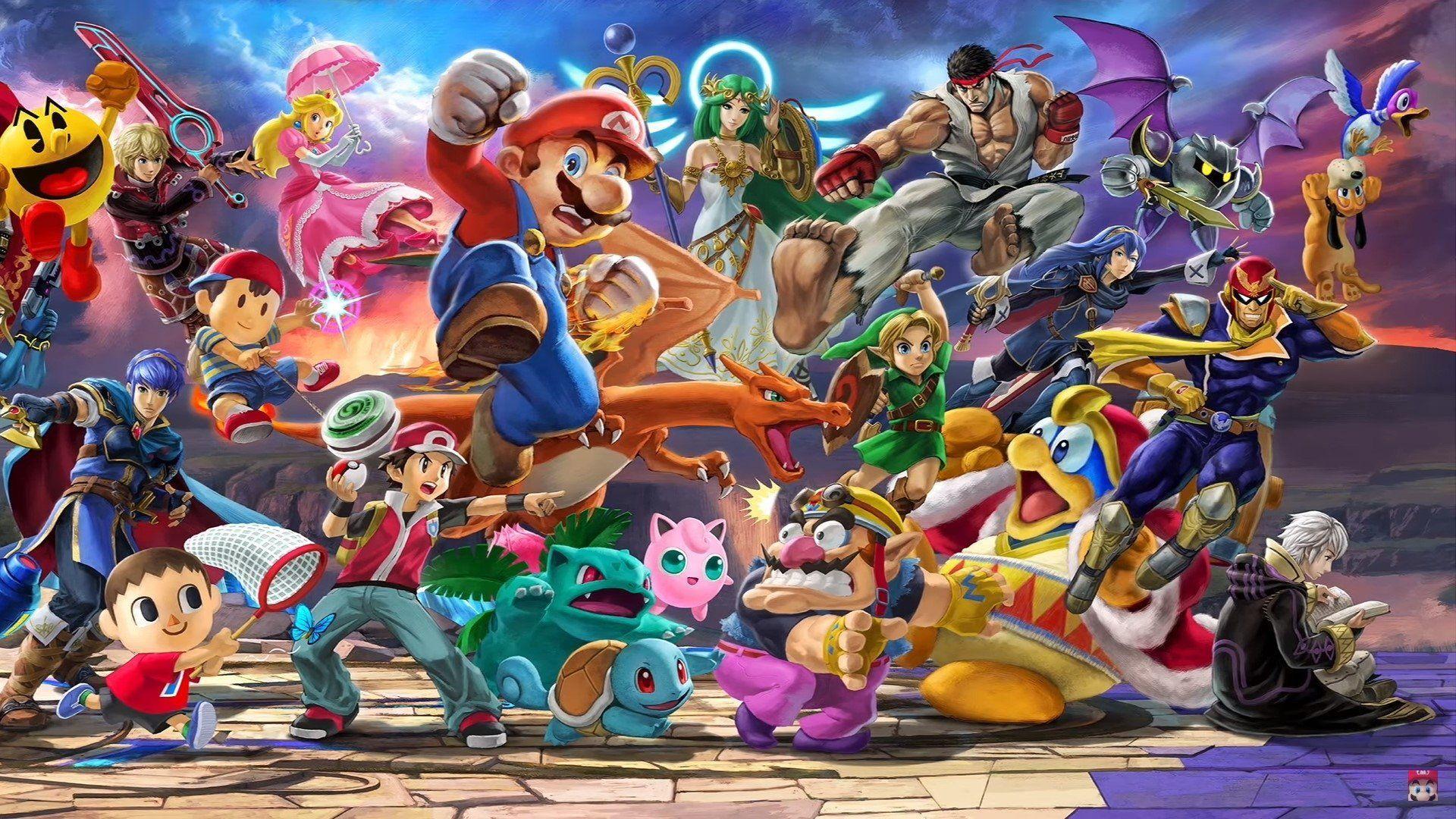 Mario Smash Bros Wallpaper Free Mario Smash Bros Background