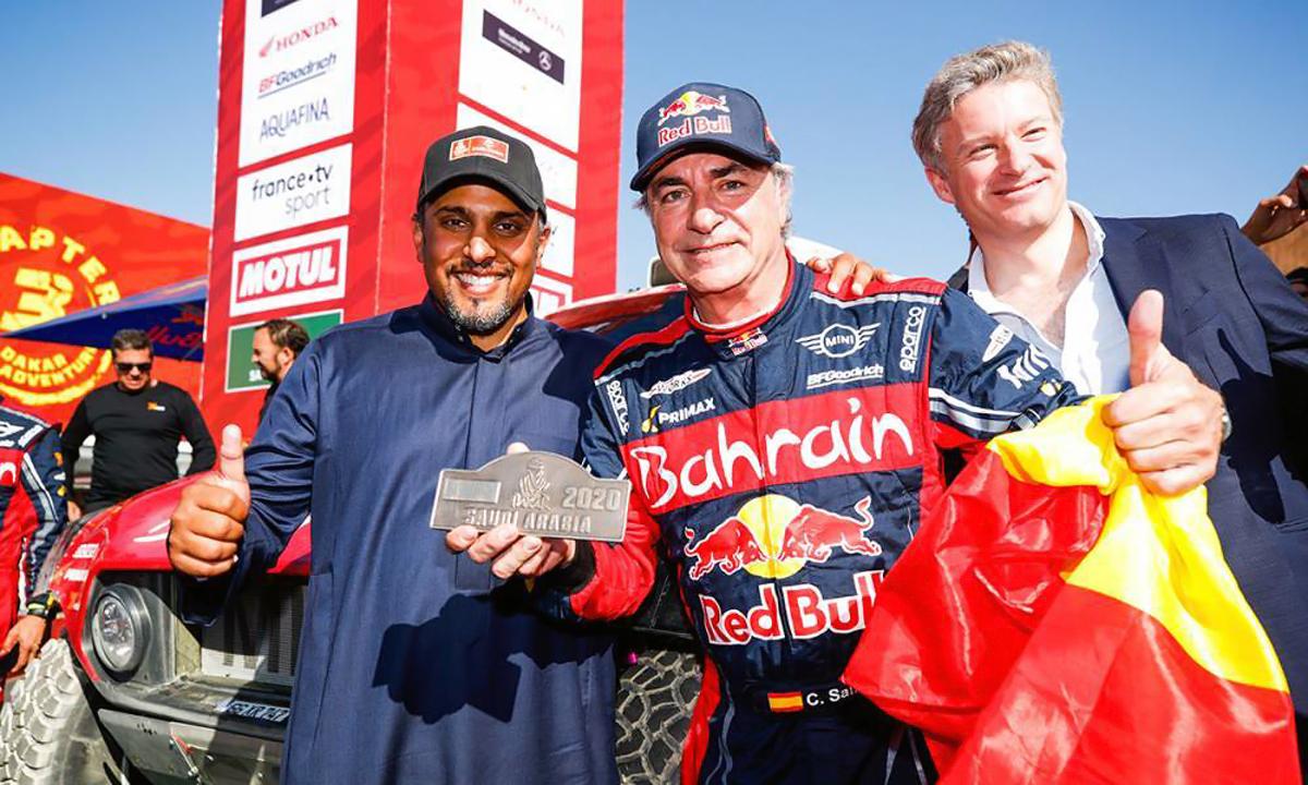 Carlos Sainz 2020 Dakar Rally wallpaper