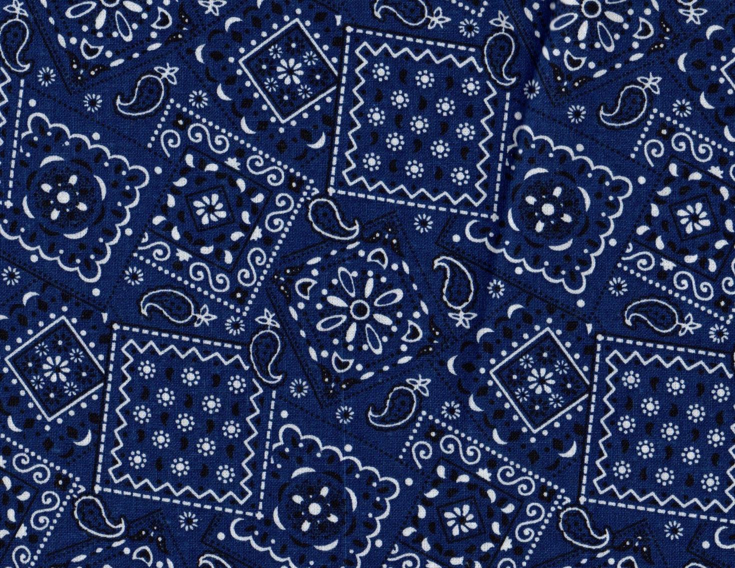 Blue Bandana Wallpaper. Bandana