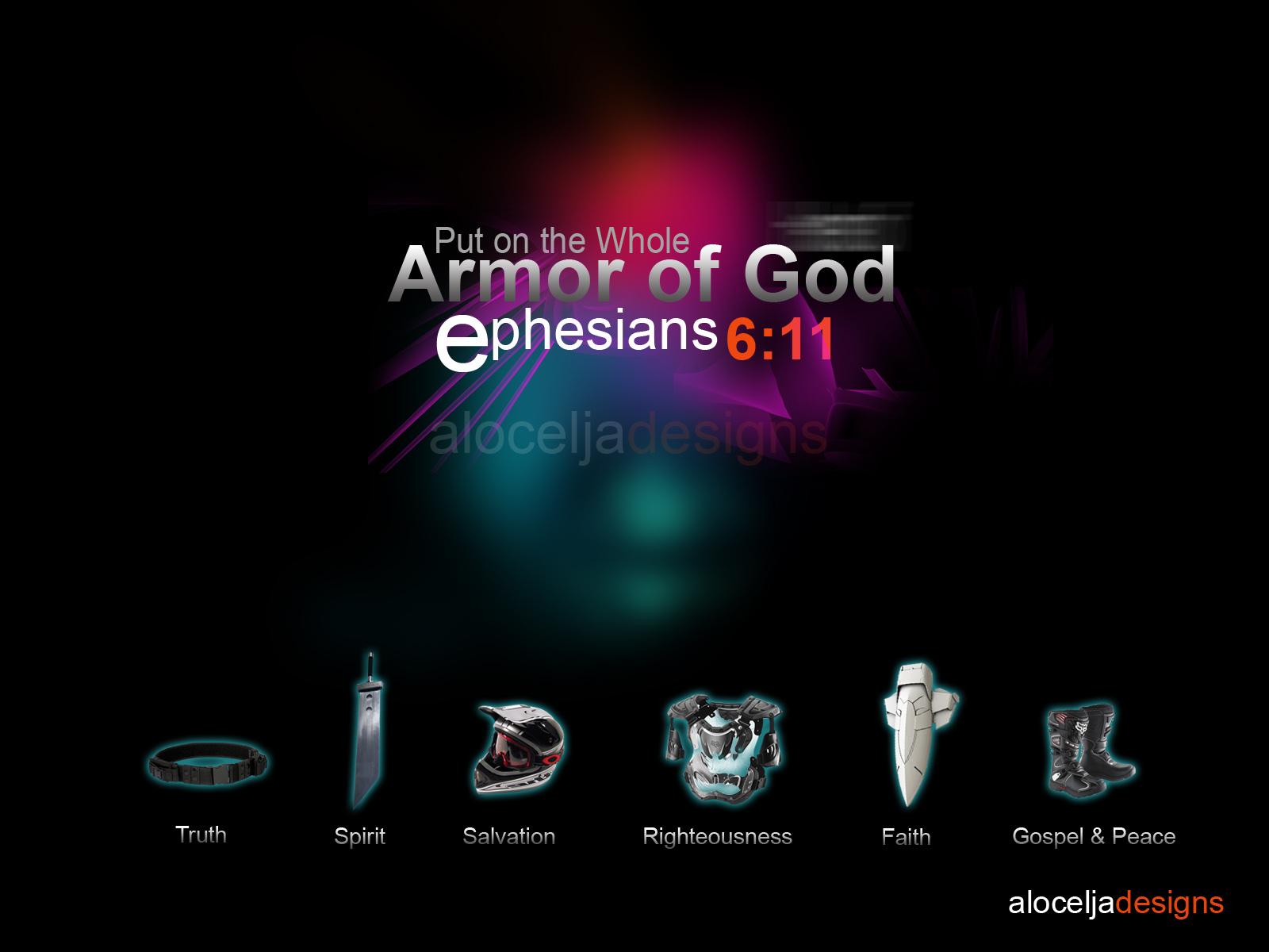 Ephesians 6:11 of God Wallpaper