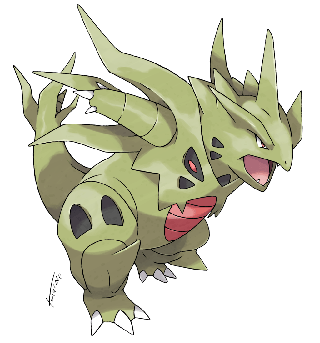 Free download Mega Tyranitar by Tomycase [1024x1097]