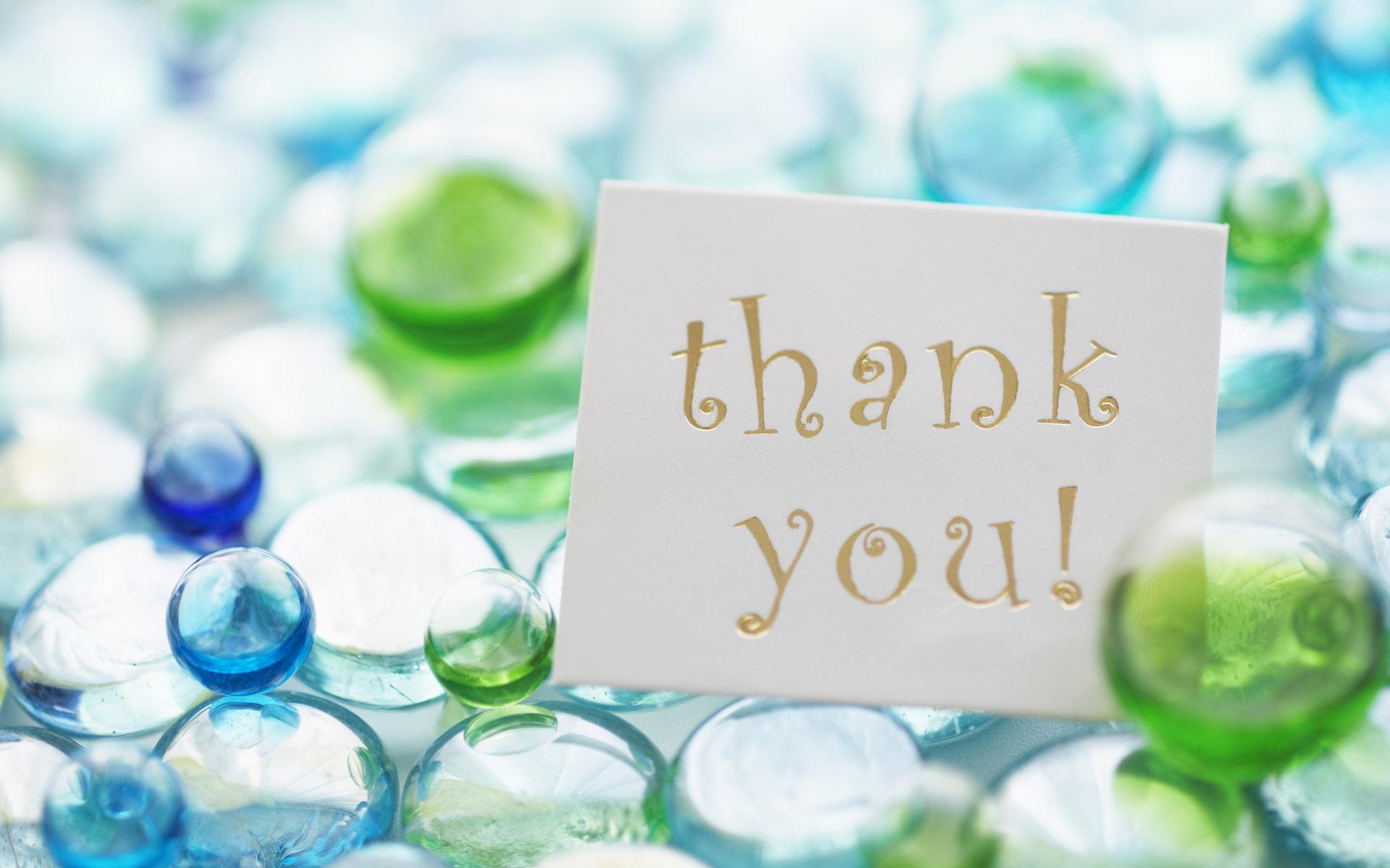 Wallpaper for Thank You