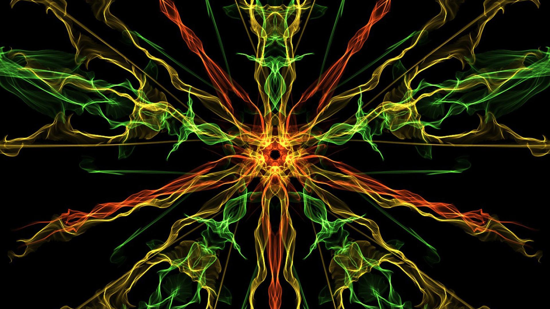 Trippy Rasta Wallpaper