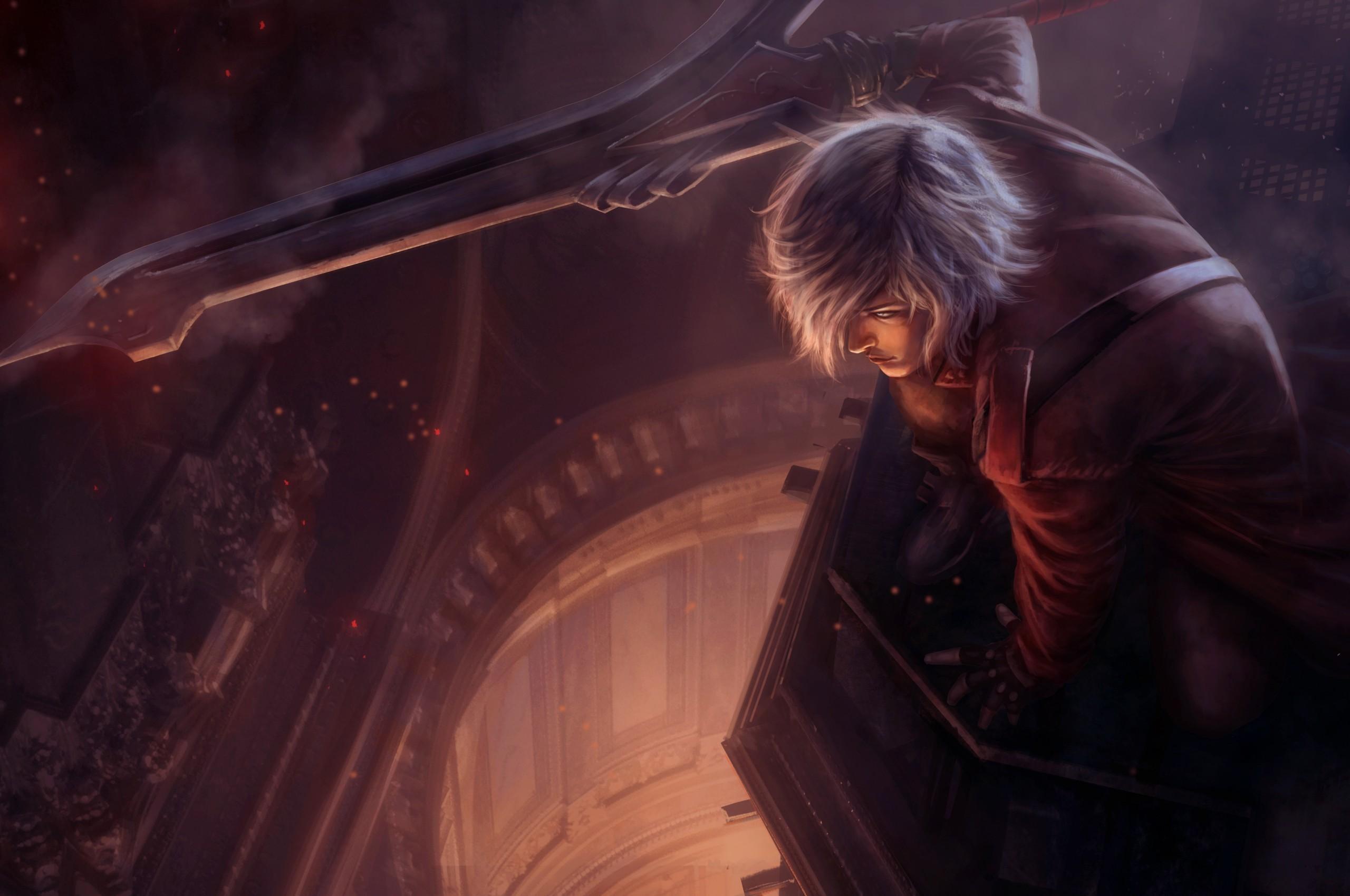 Dante from Devil May Cry 5 Wallpaper 4k HD ID:4319
