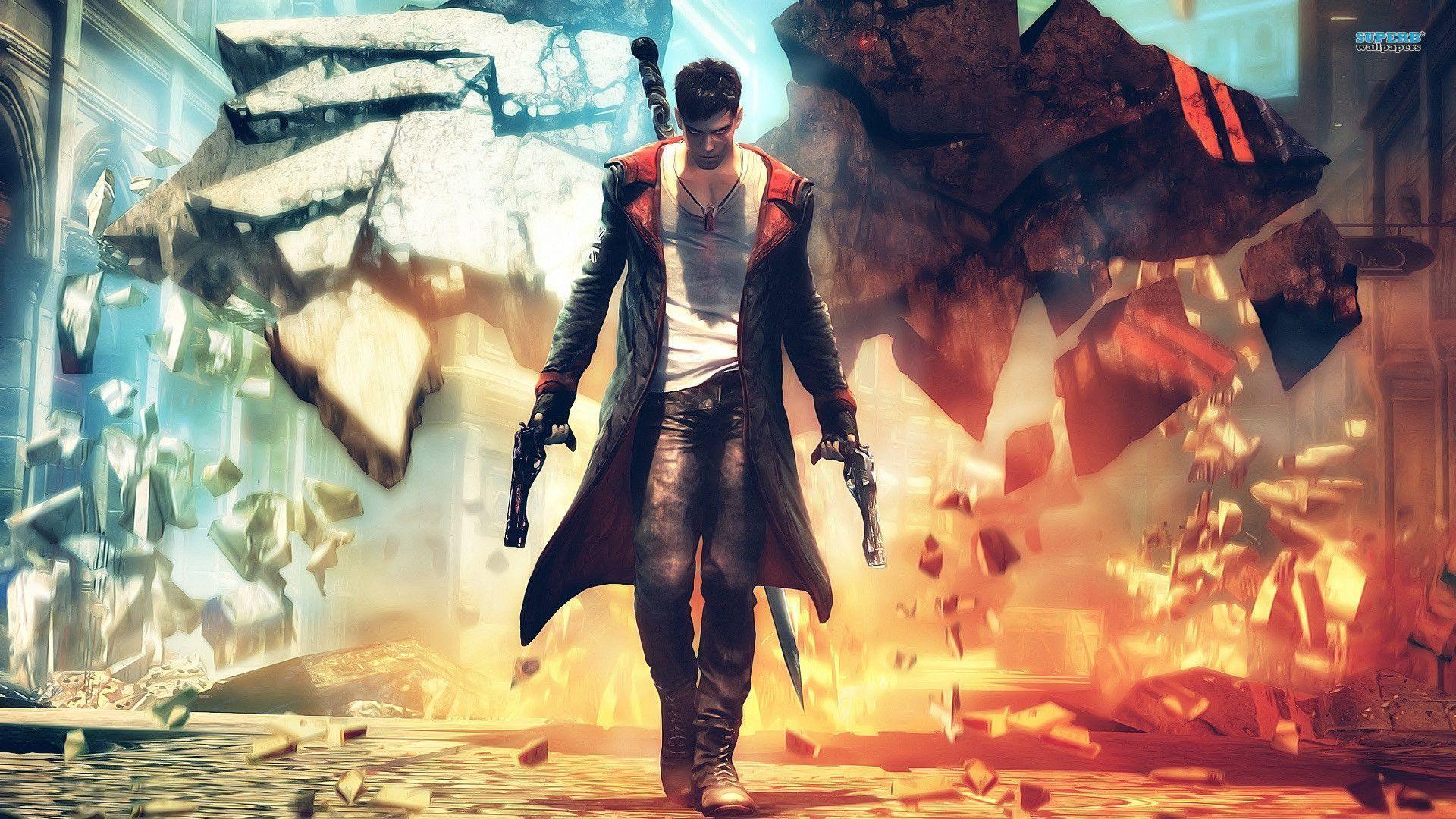 HD wallpaper: Dante, DmC: Devil May Cry