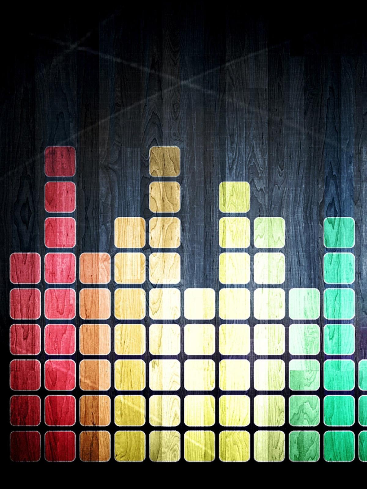 Design Multicolor Wood Mobile Wallpaper