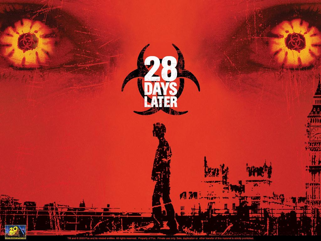 28 Days Later Infected Zombie Wallpaper 1024x768