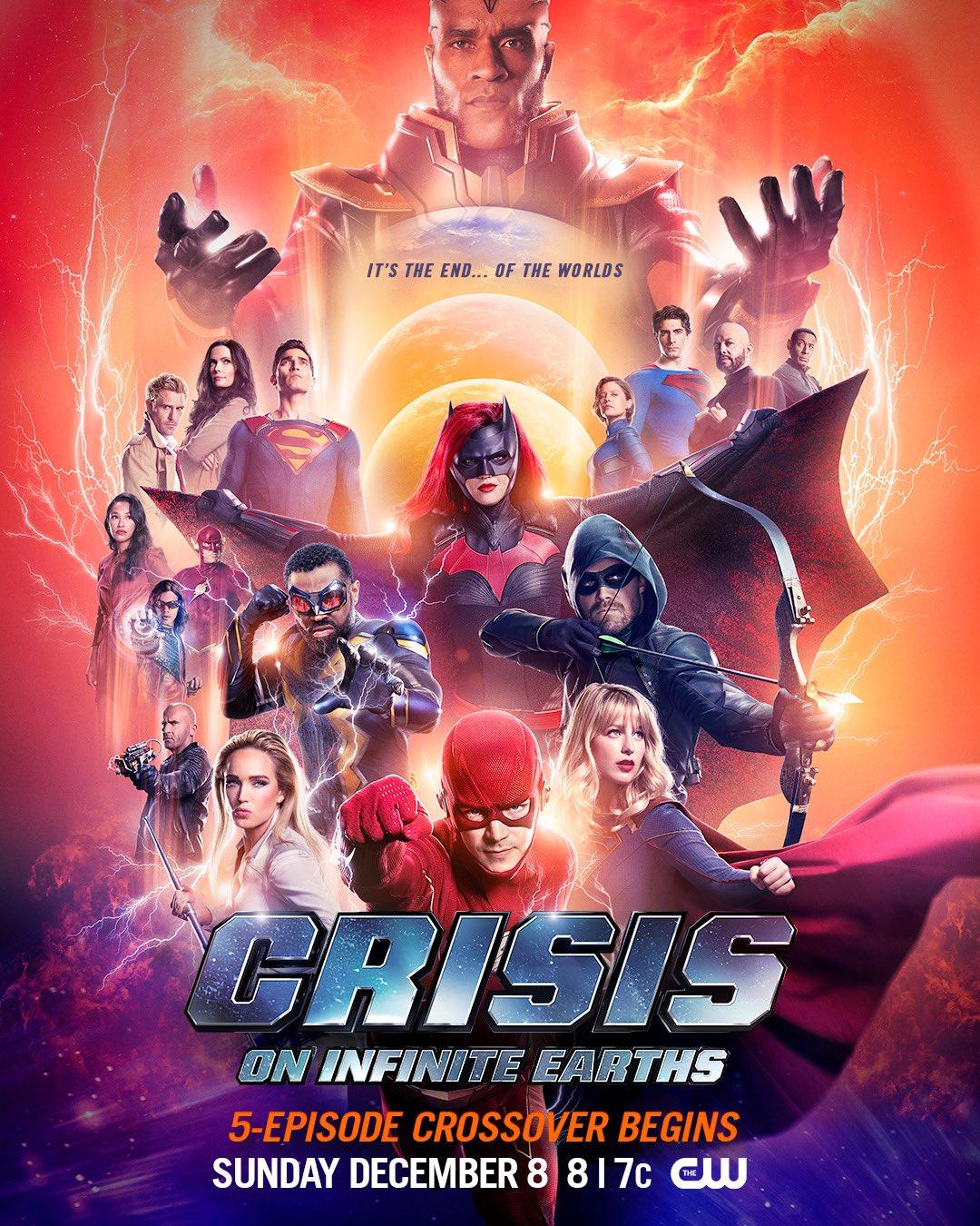 First Crisis on Infinite Earths Poster Teases Epic DC Superhero