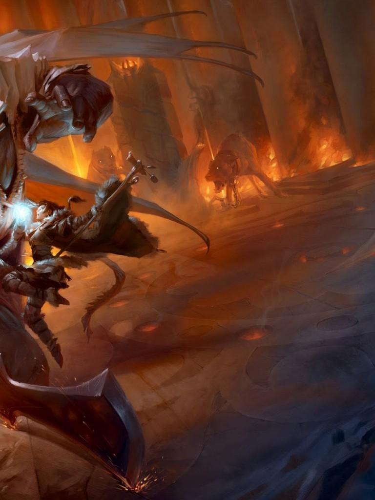 Download 768x1024 Dungeons & Dragons, Monster, Magician