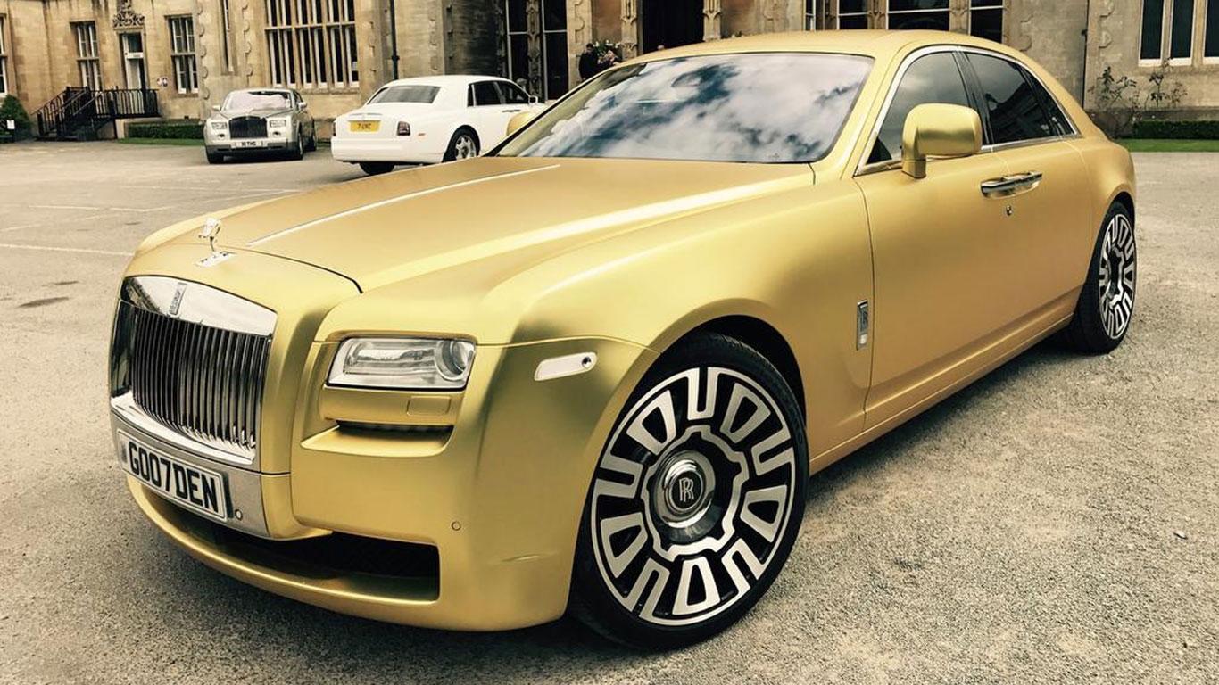 You Can Buy This Gold Rolls Royce For Just 14 Bitcoin