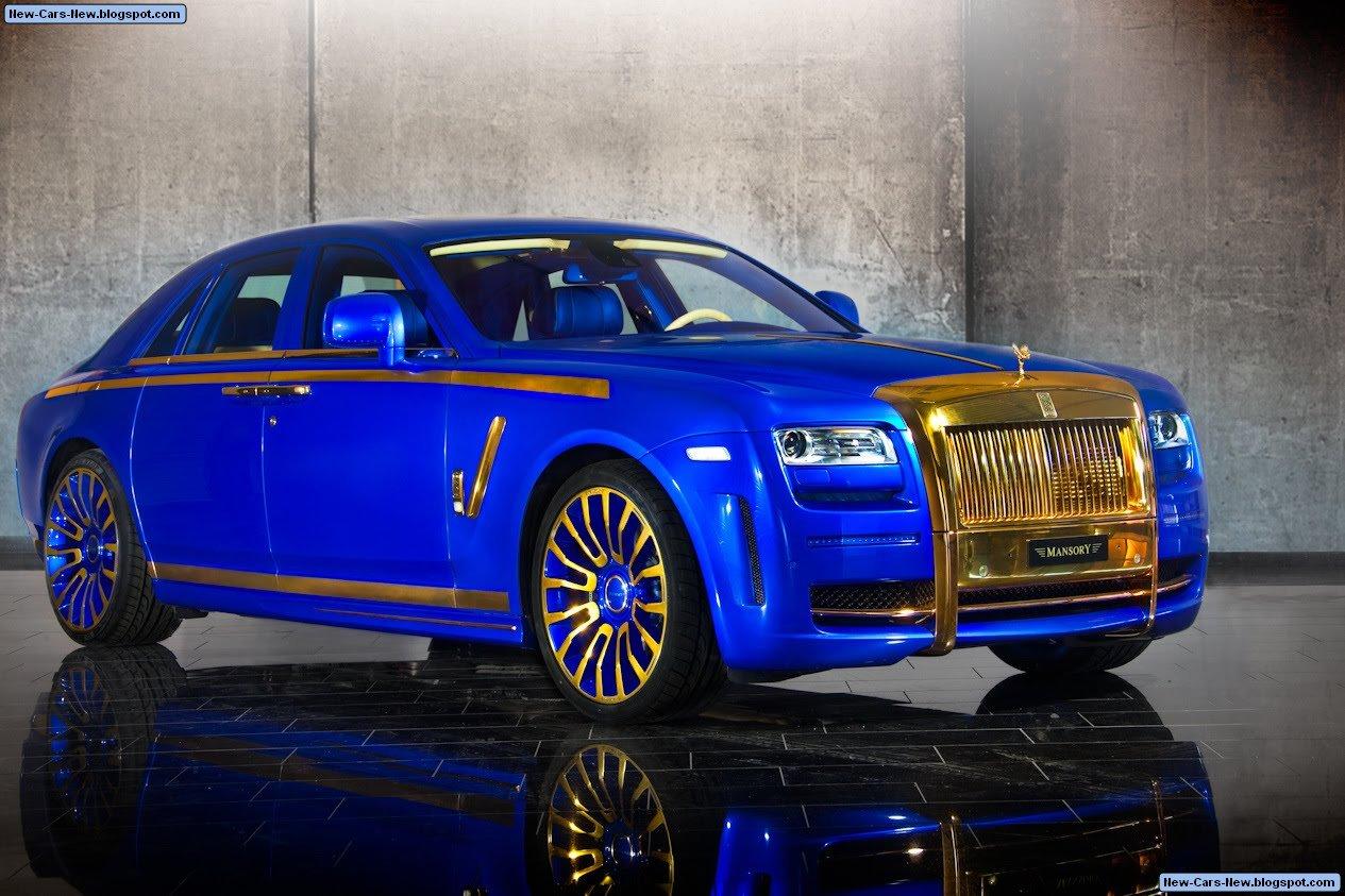 New Cars: Mansory Rolls Royce Ghost Gold Edition