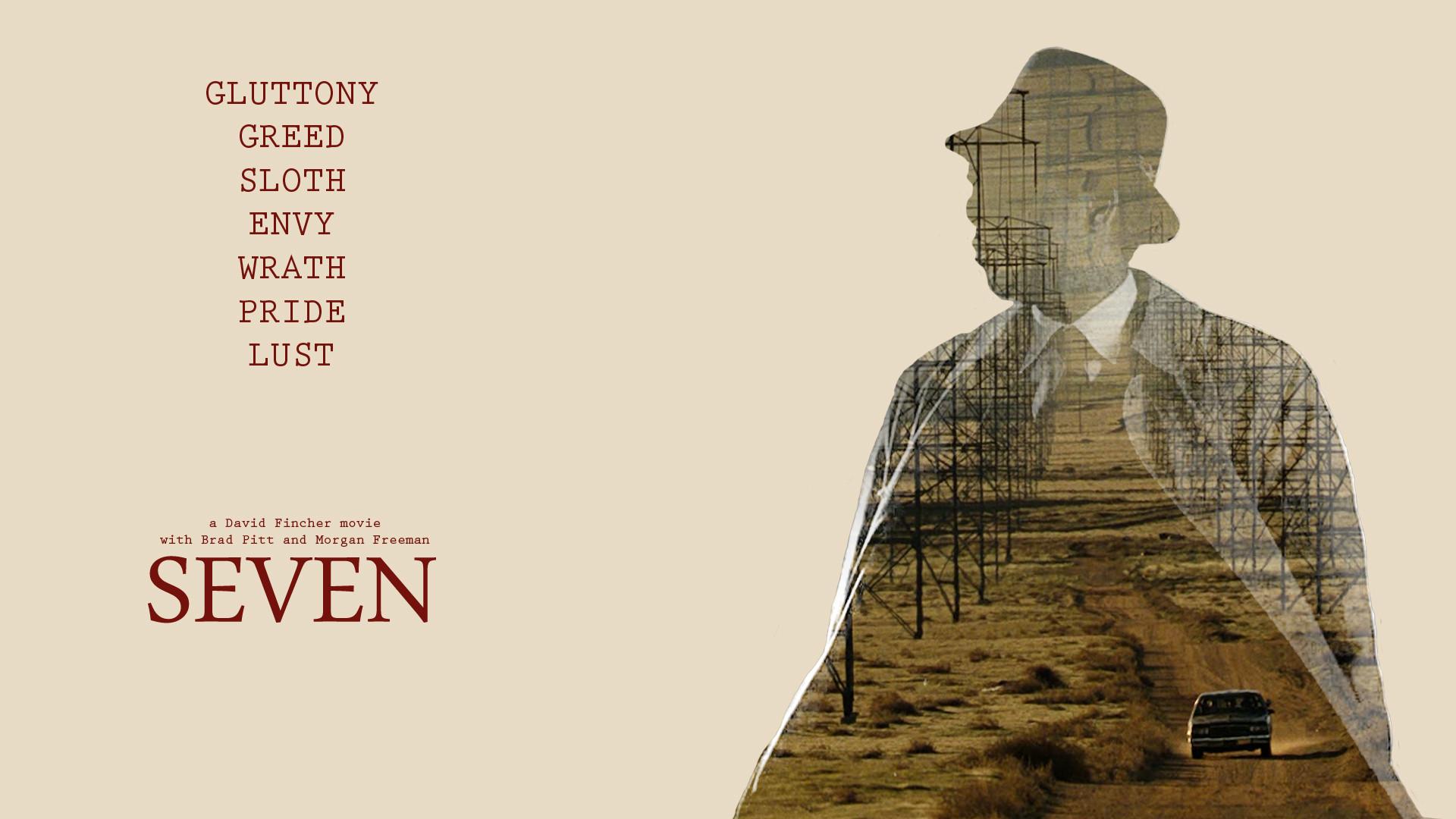 I made two wallpaper of the movie Se7en, hope you like