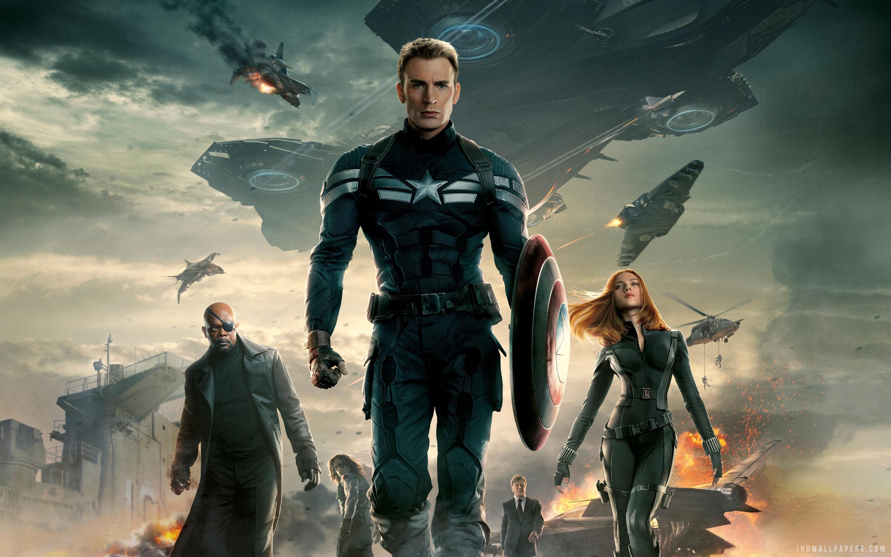 Captain America The Winter Soldier Poster wallpaper. movies