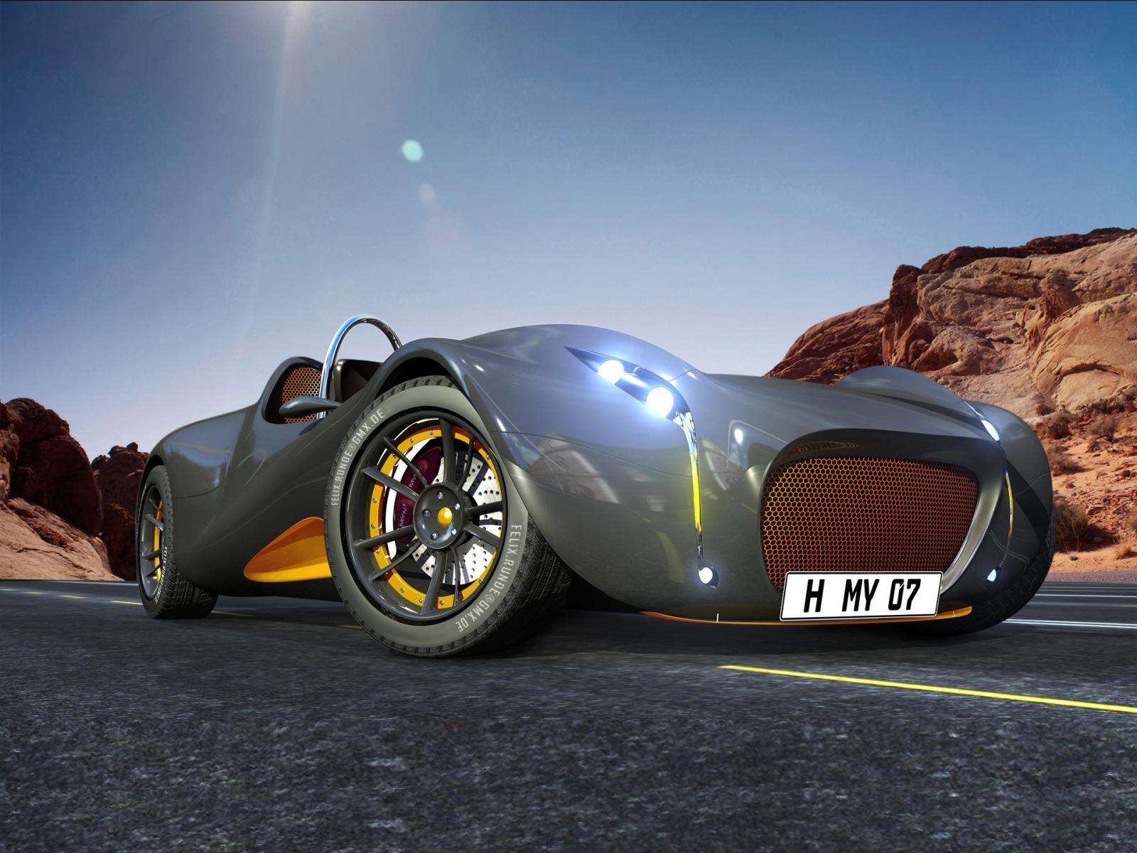 Morey Concept car Wallpaper 3D Models 3D Wallpaper in jpg