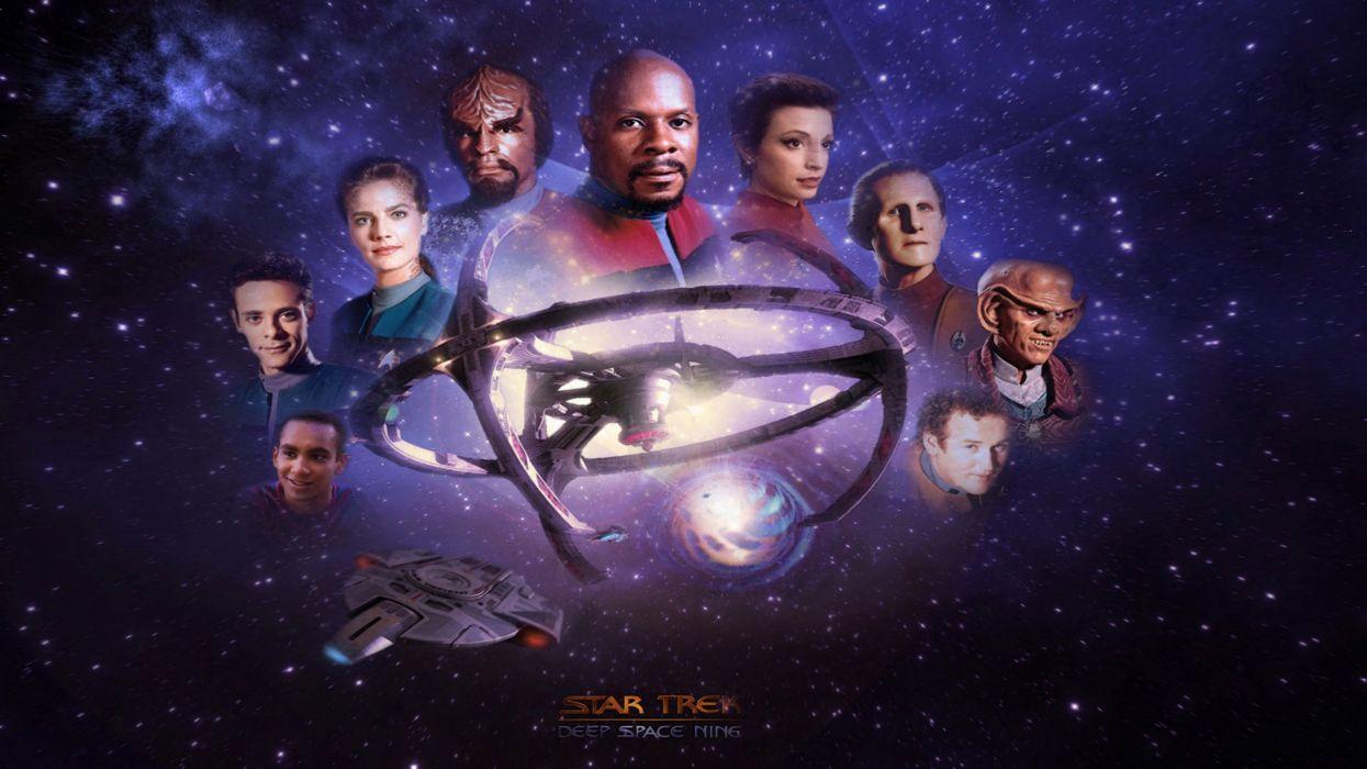 Star Trek DS9 Cast wallpaperx1440