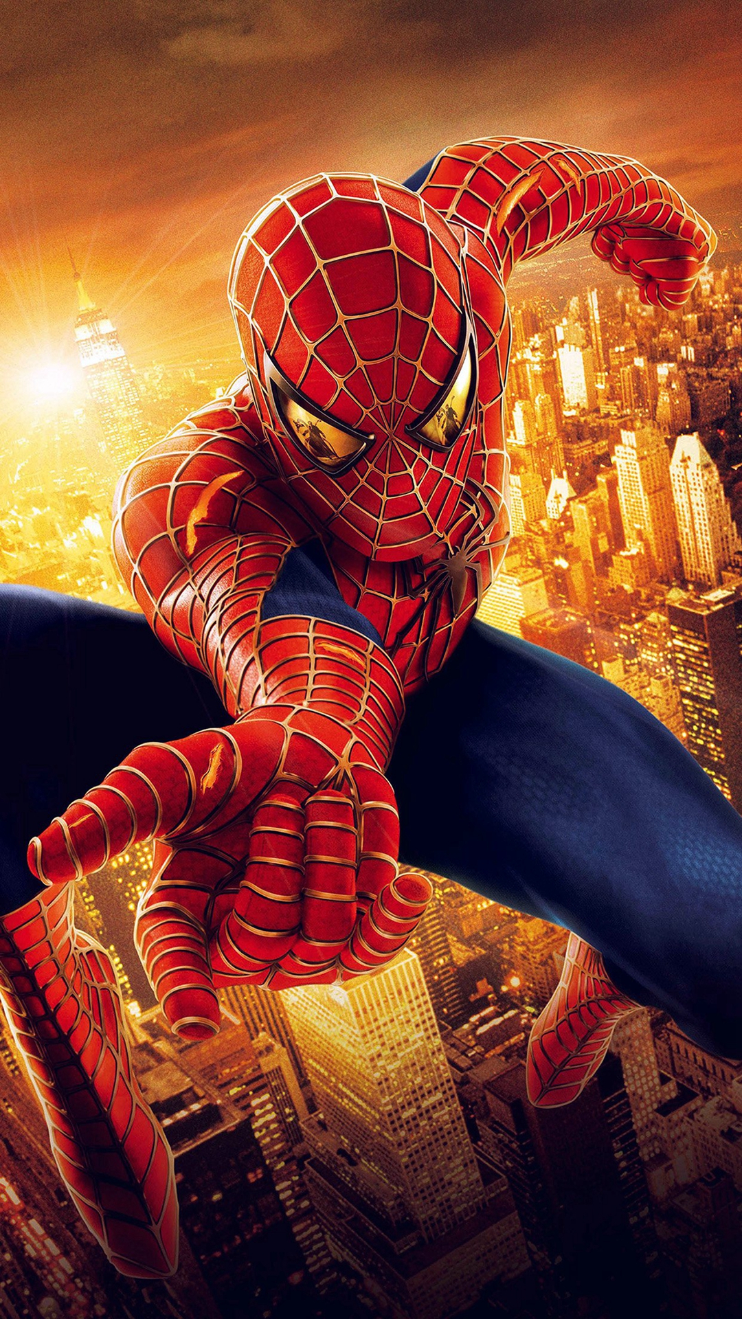 Spiderman Illust Art Hero Marvel iPhone 8 Wallpaper Free