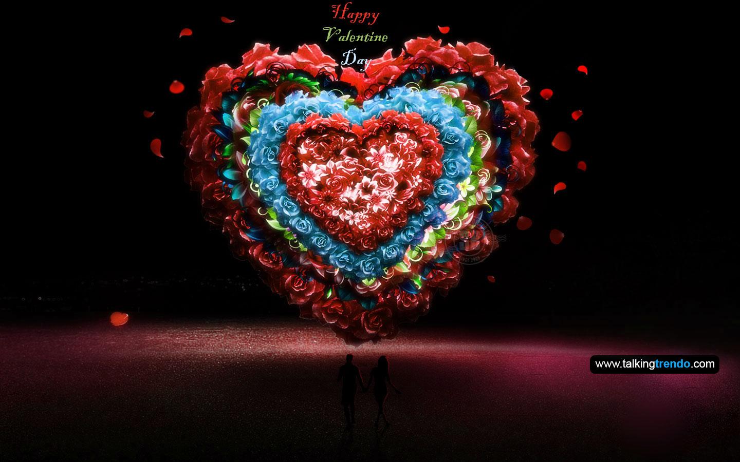 Valentines Wall Art Valentine's Day Tree Wallpaper HD / Desktop And Mobile Background Happy Valentines Day Pics