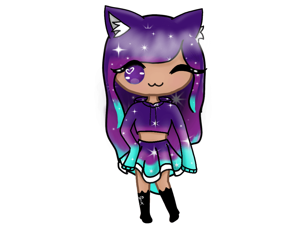 Cute Kawaii Galaxy Gacha Life Wallpapers Wallpaper Cave