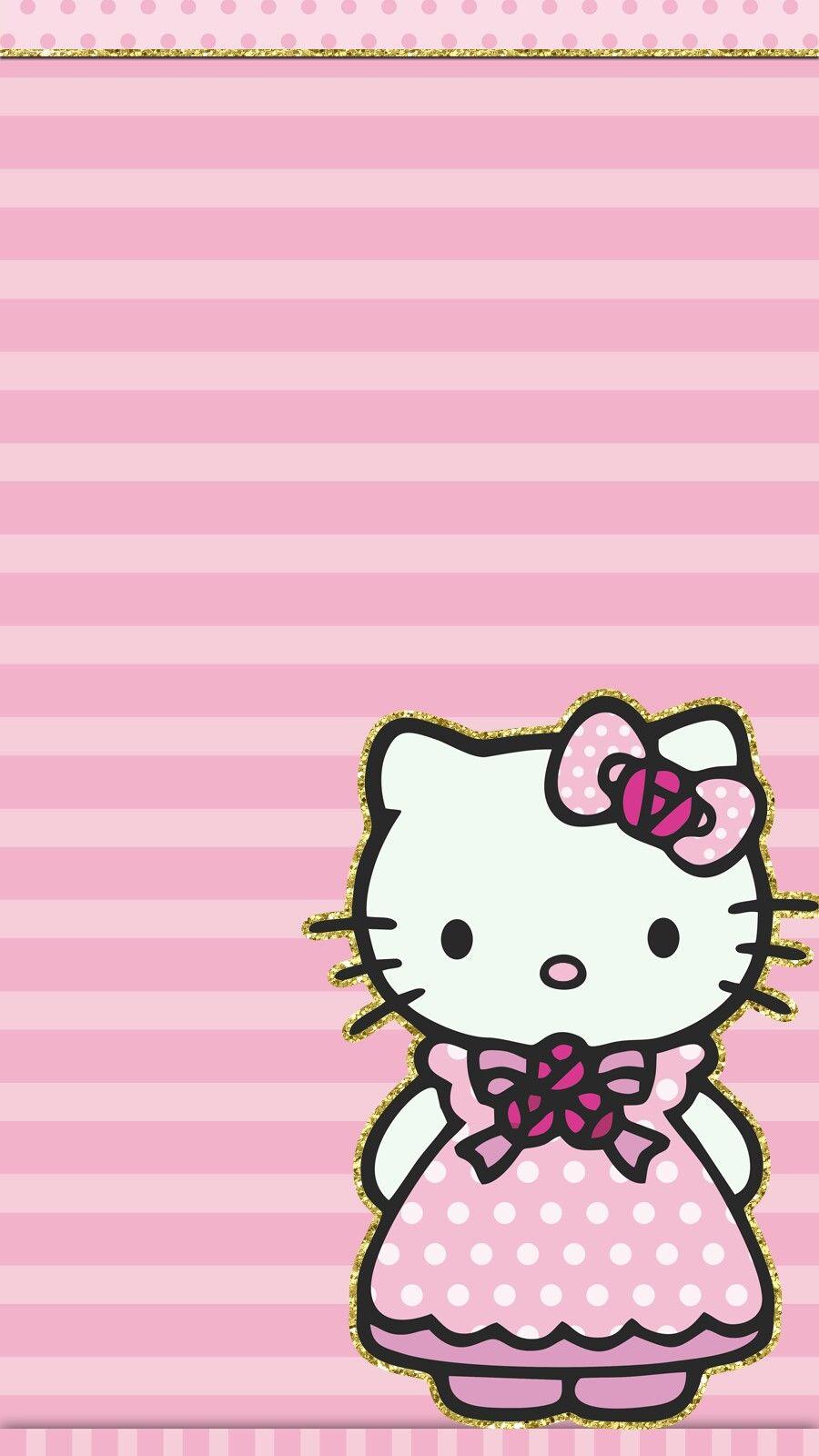 hello Kitty #princess #pink #wallpaper #android #iphone Kitty Valentines, Download Wallpaper