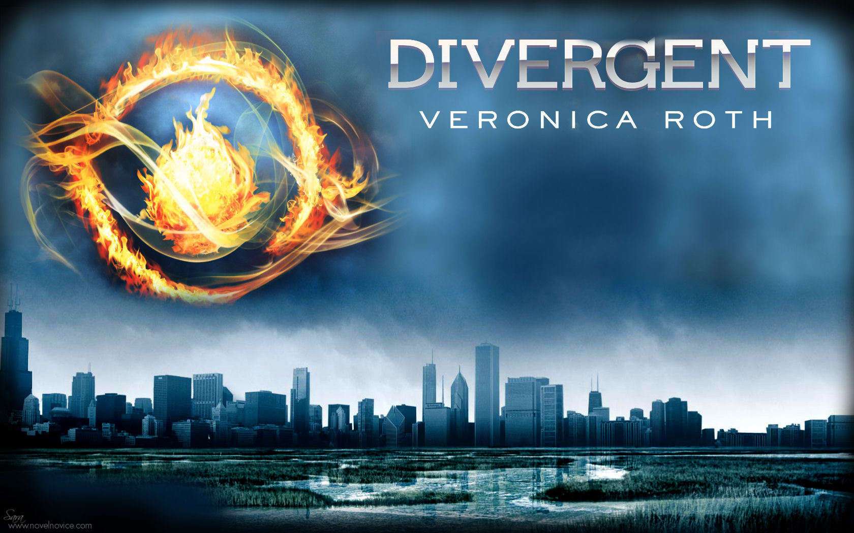 Divergent by Veronica Roth: Desktop Wallpaper