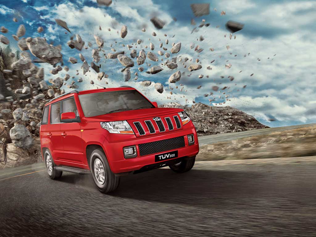 Mahindra Tuv300 T4 Plus Exterior Image Gallery, Picture, Photo