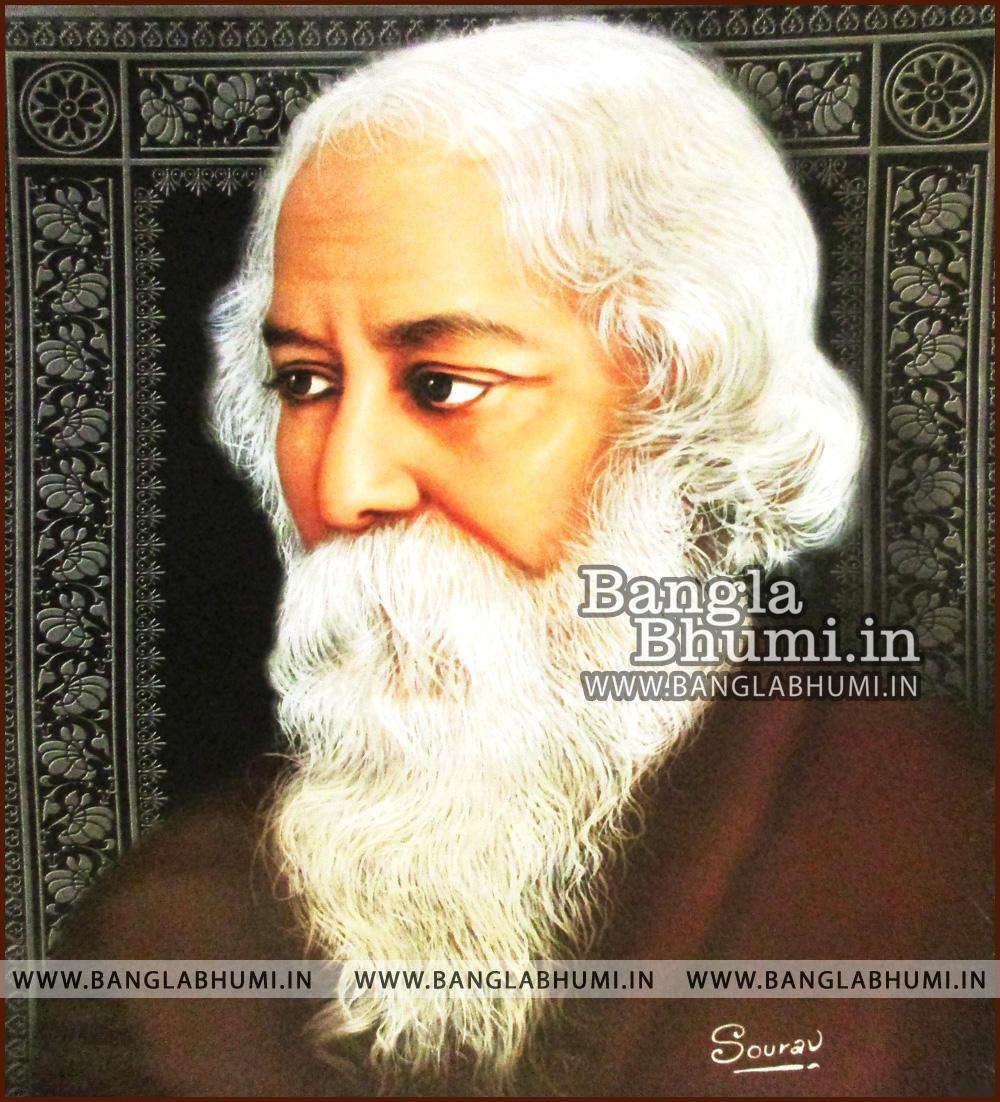 Rabindranath Tagore Indian Legends HD Poster Wallpaper