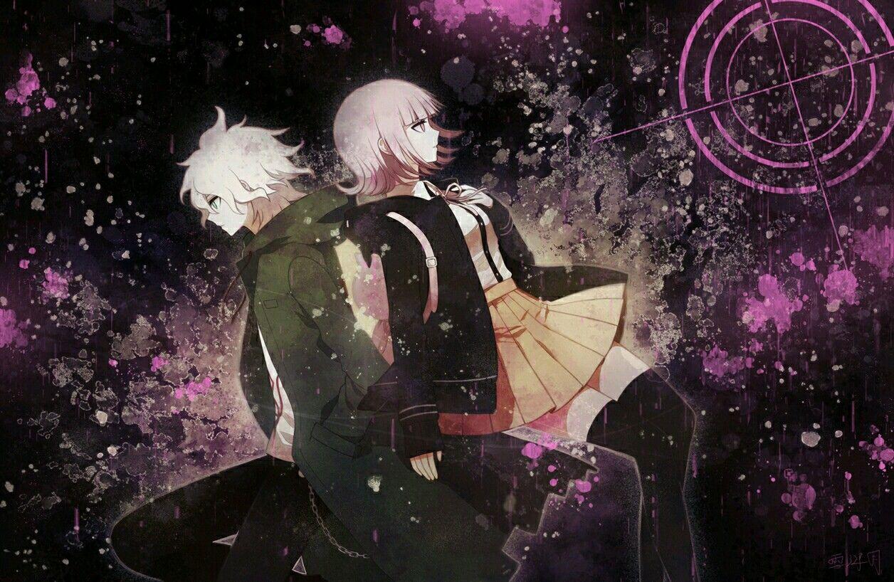 Danganronpa 2 // Nagito y Nanami. Danganronpa, Anime, Super