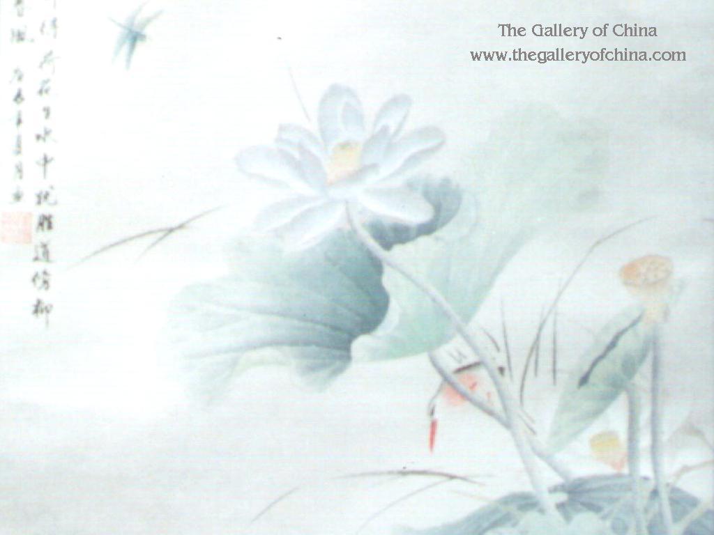 Chinese Art. Chinese Paintings. Free Desktop Wallpaper