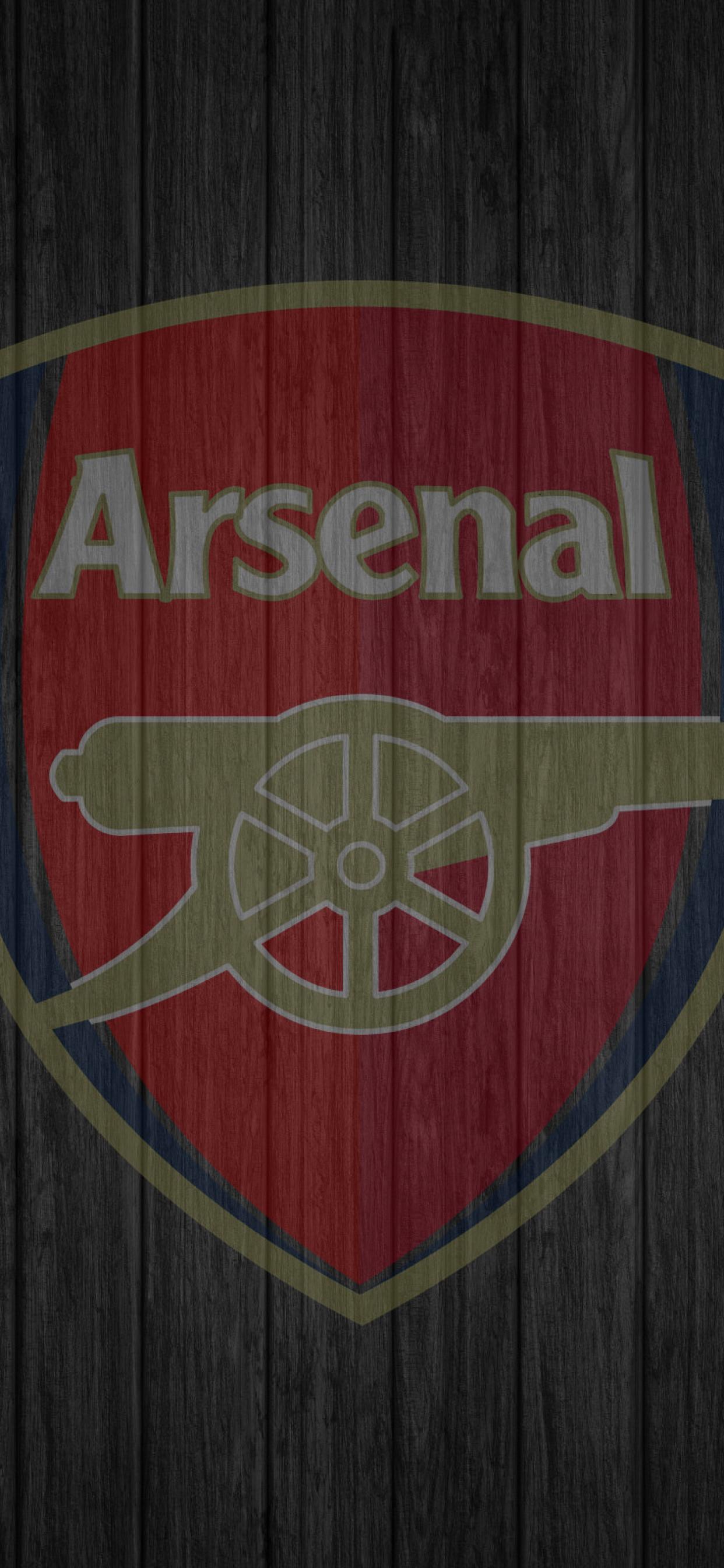 Arsenal Logo iPhone XS MAX HD 4k Wallpaper