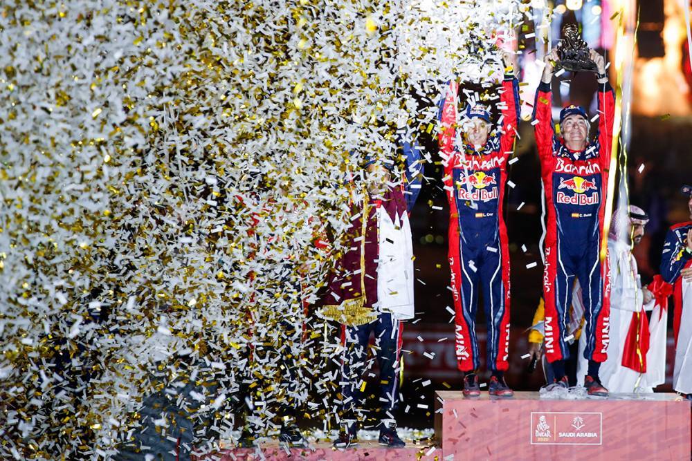 Carlos Sainz 2020 Dakar Rally wallpaper