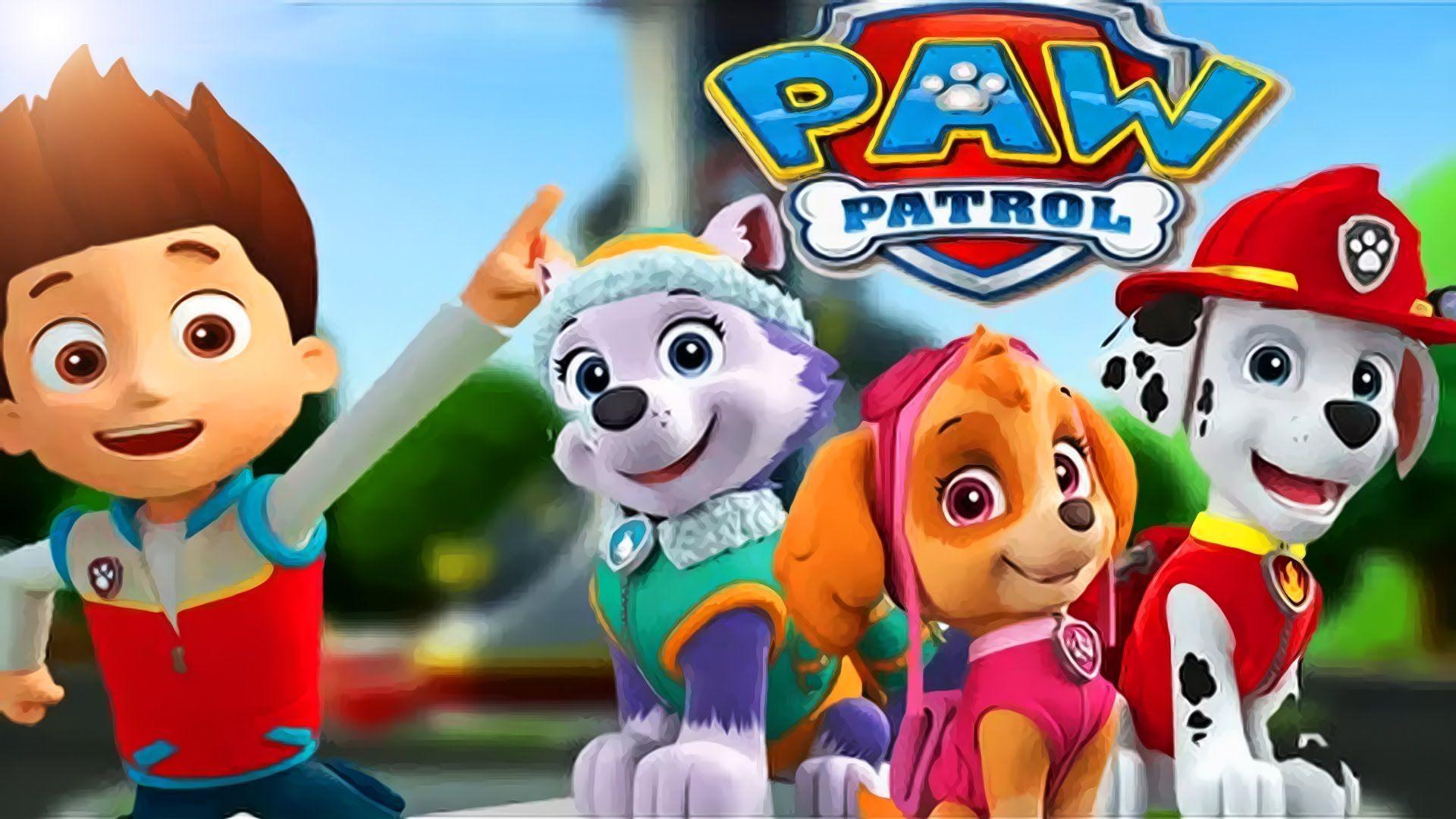 PAW Patrol Desktop Background. PAW Patrol Tablet Wallpaper, Paw Wallpaper and Paw Print Wallpaper